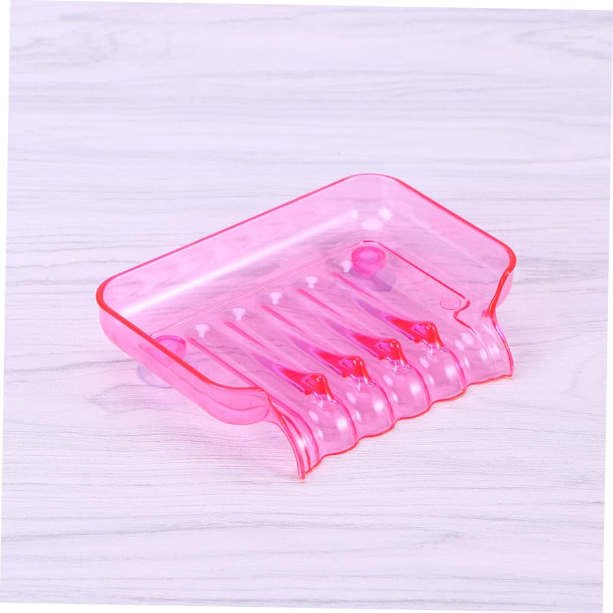 CONGARTENO Bathroom Waterfall Soap Dish with Clear Sponge Holder 1