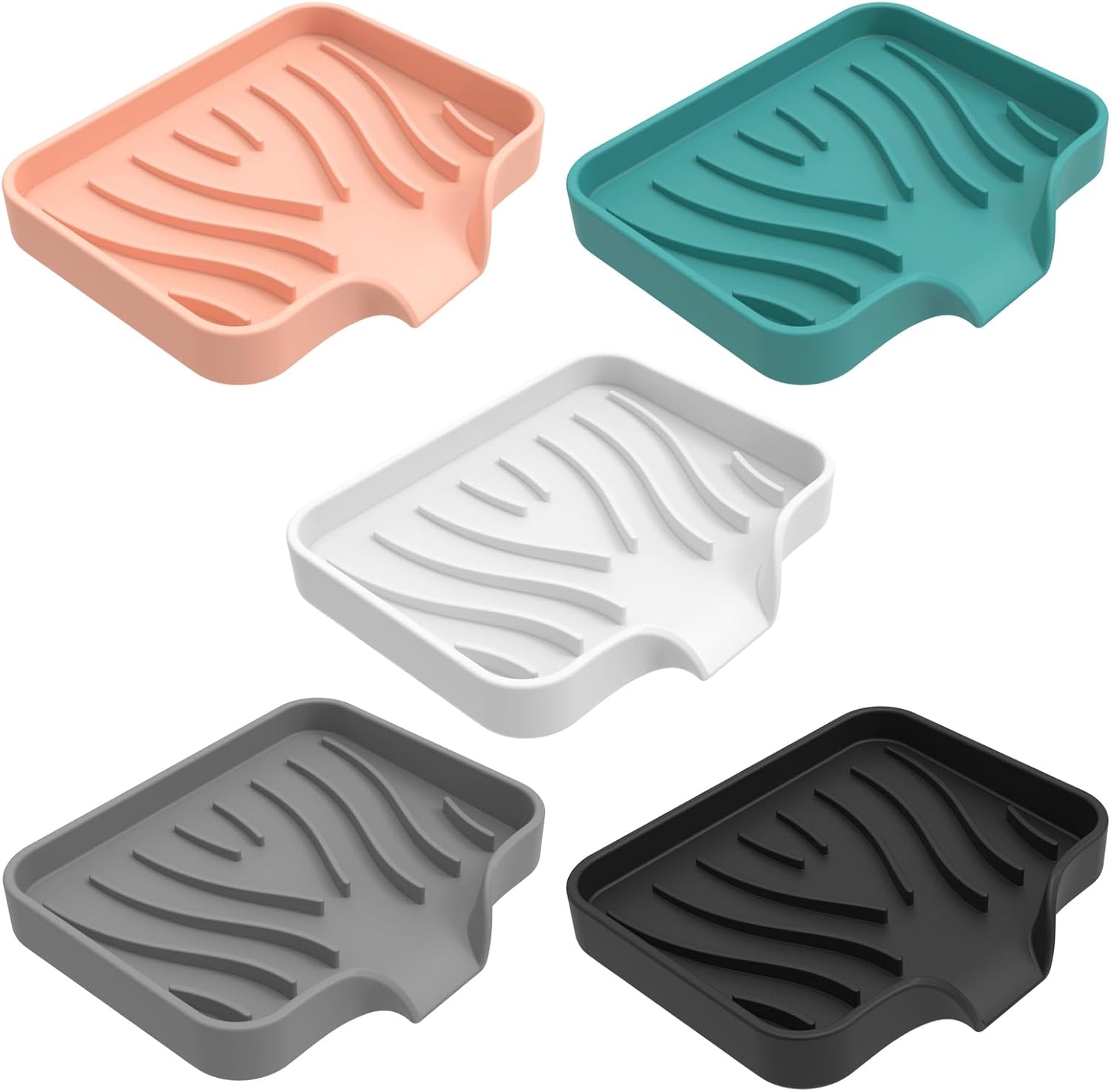 Kangnice Waterproof Soap Dish with Drain 1
