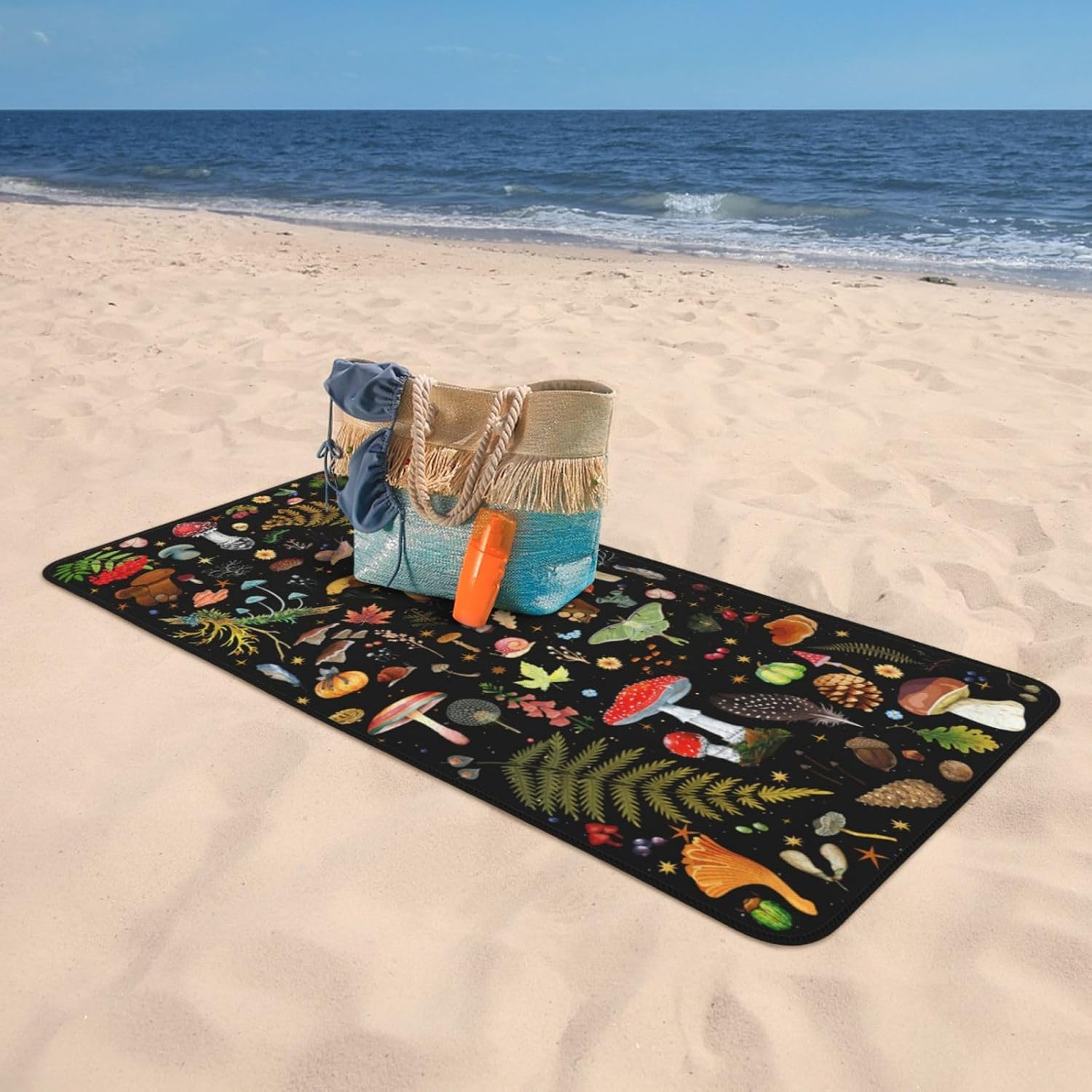 YETOUTOU Mushroom Bath Towels Set