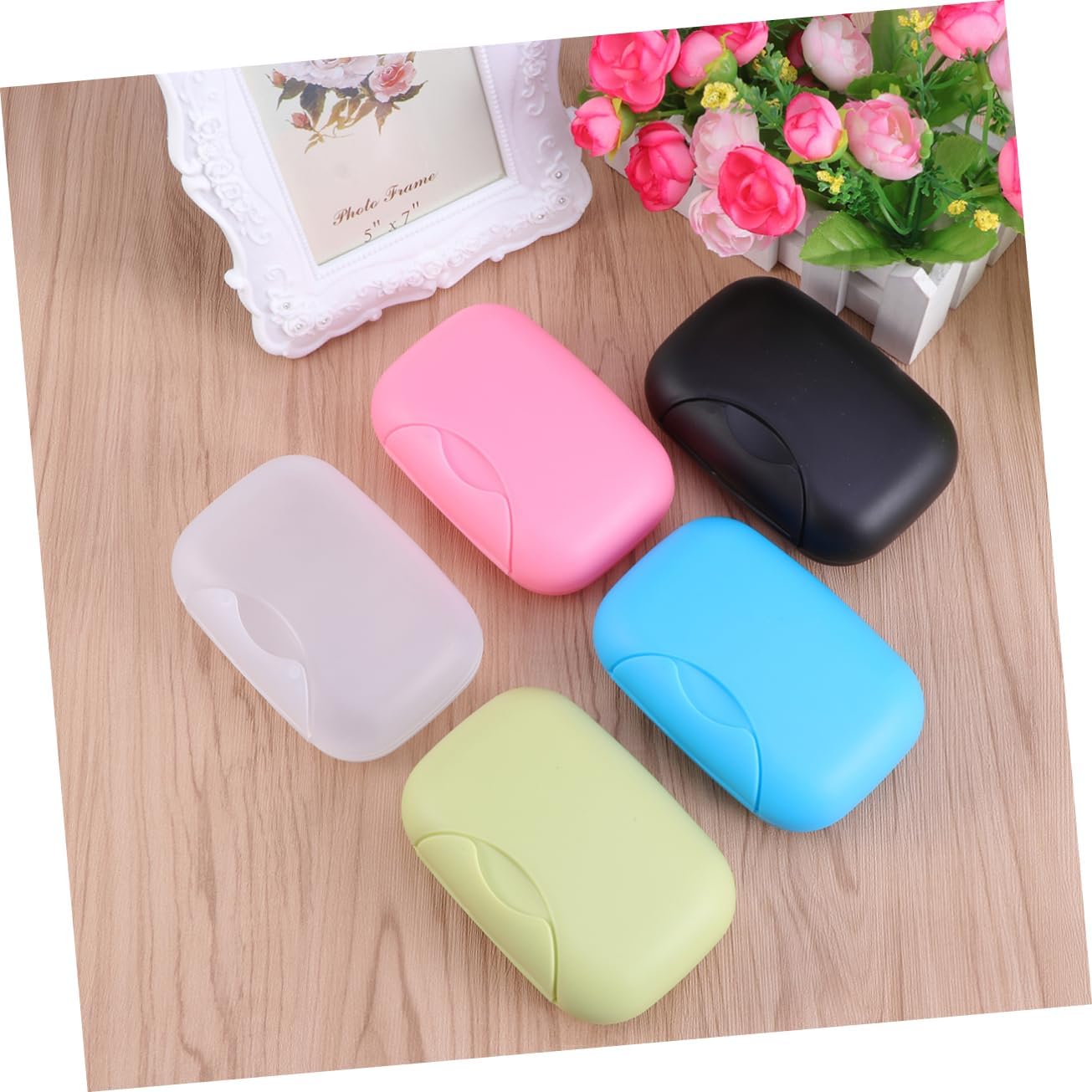 ULTECHNOVO Lockable Leakproof Soap Case for Travel