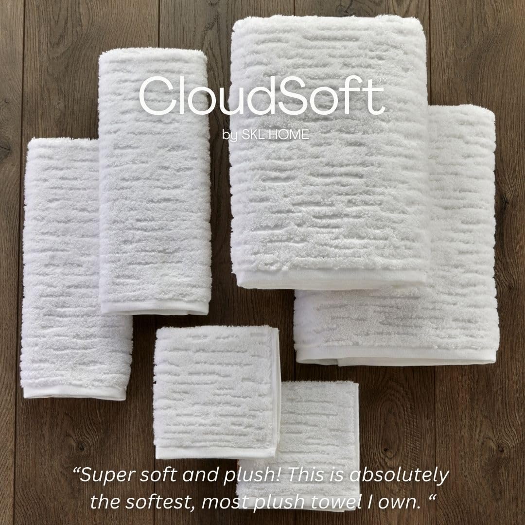 SKL Home CloudSoft Cotton Luxury Bath Towel