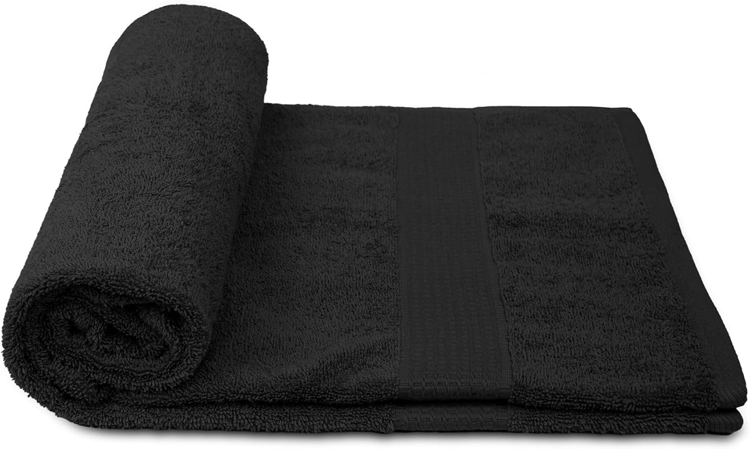 ZUPERIA 4 Pack Bath Towels 30x60 Inches 100 Cotton Ultra-Soft Quick Dry