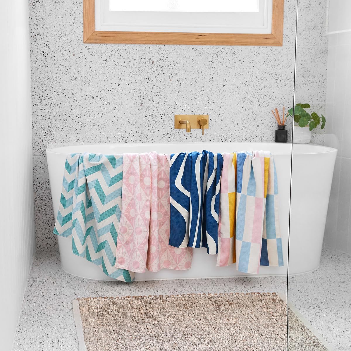 Dock Bay Extra Large Bath Towel - Quick Dry Super Absorbent