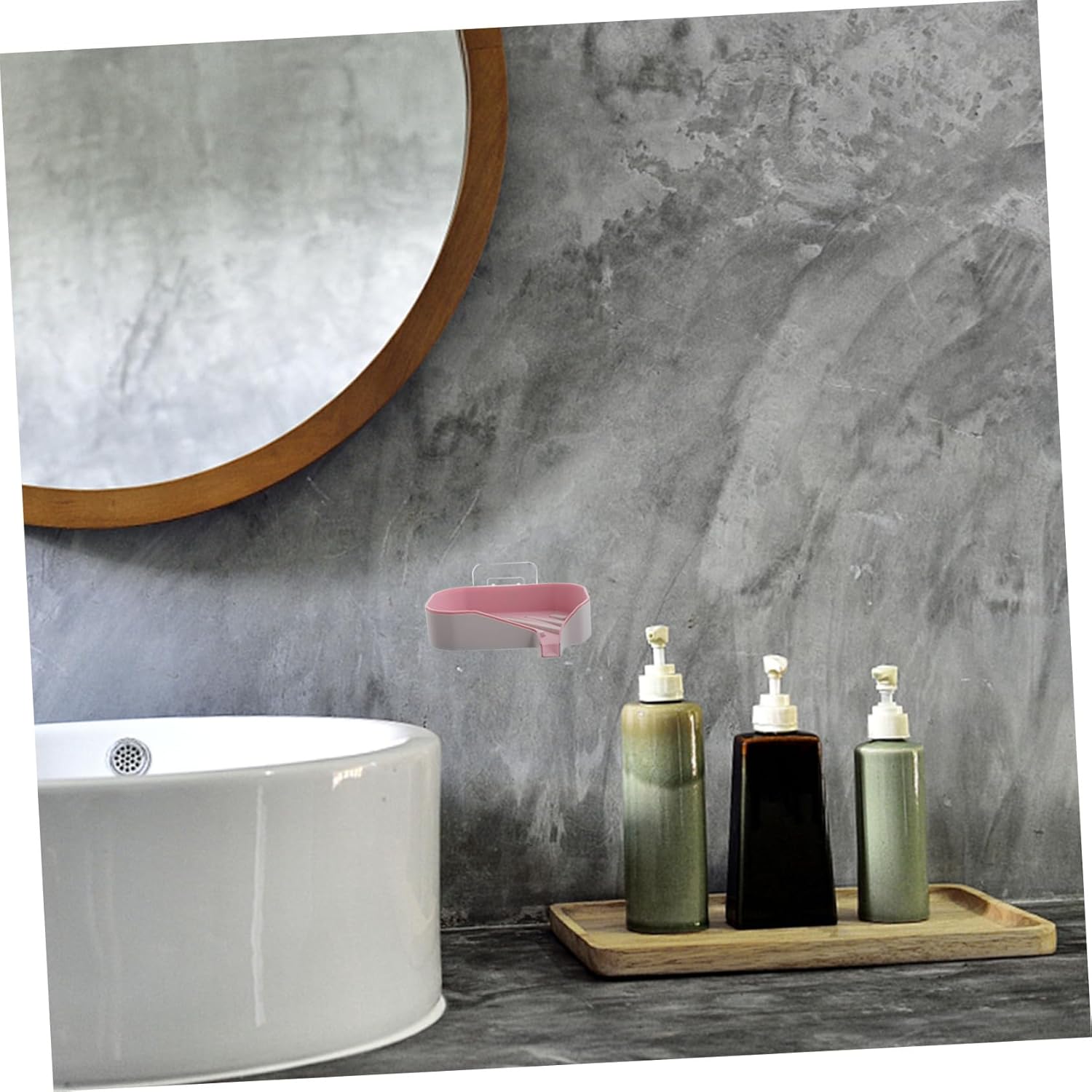 DRESSOOS Wall-mounted Soap Holder with Drainage Holes 1