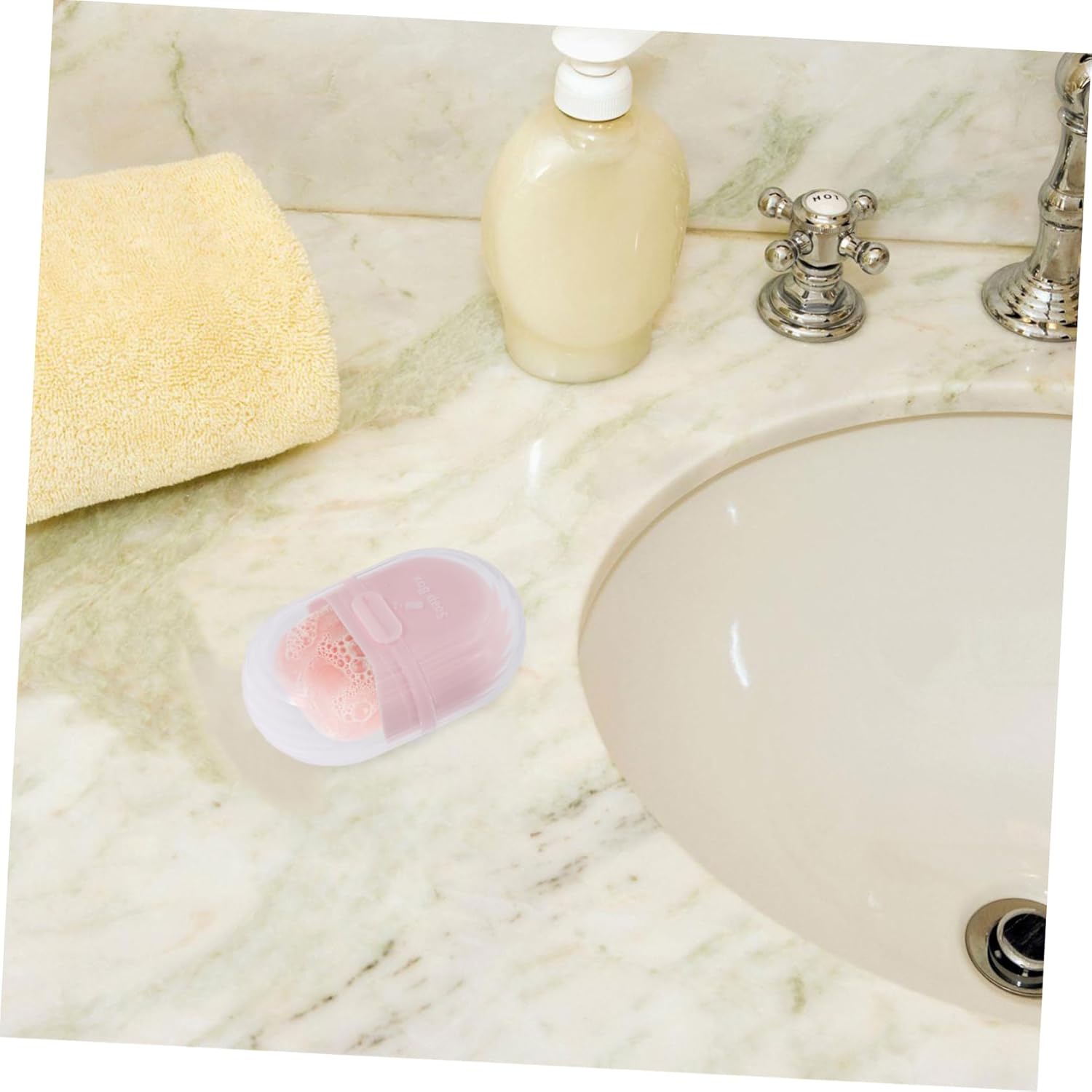 ABOOFAN Travel Soap Dish Portable Waterproof Holder