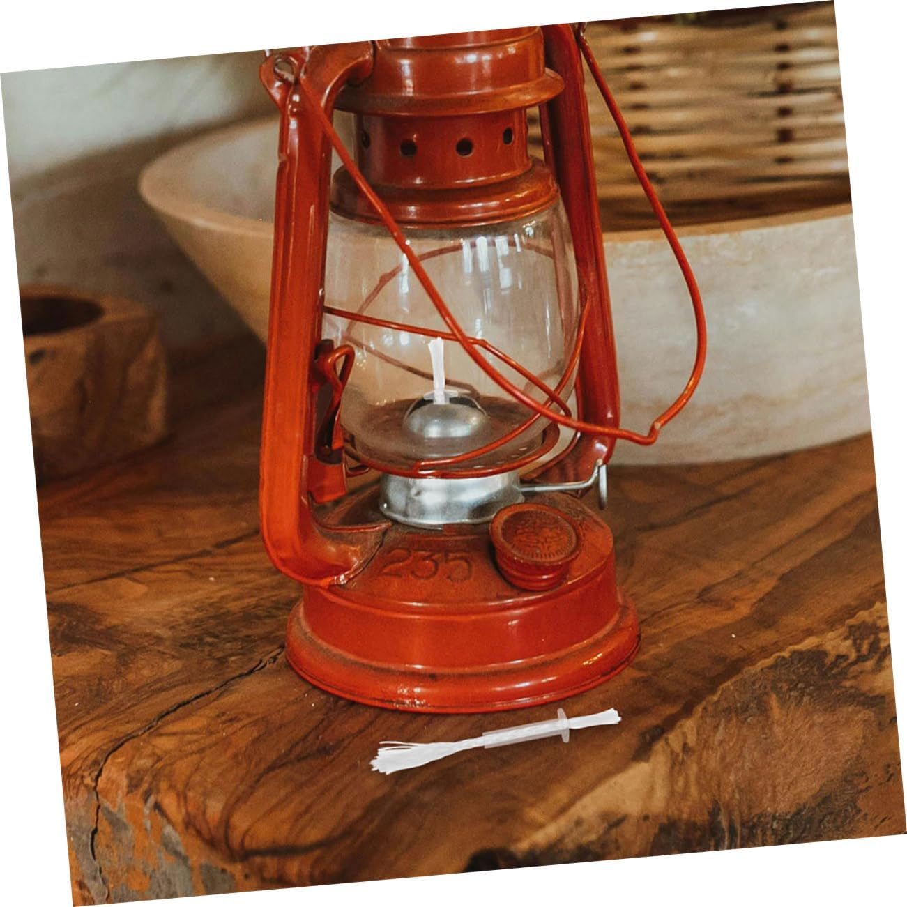 FUNOMOCYA Pcs Fiberglass Wick Replacement for Oil Lamps and DIY Candles