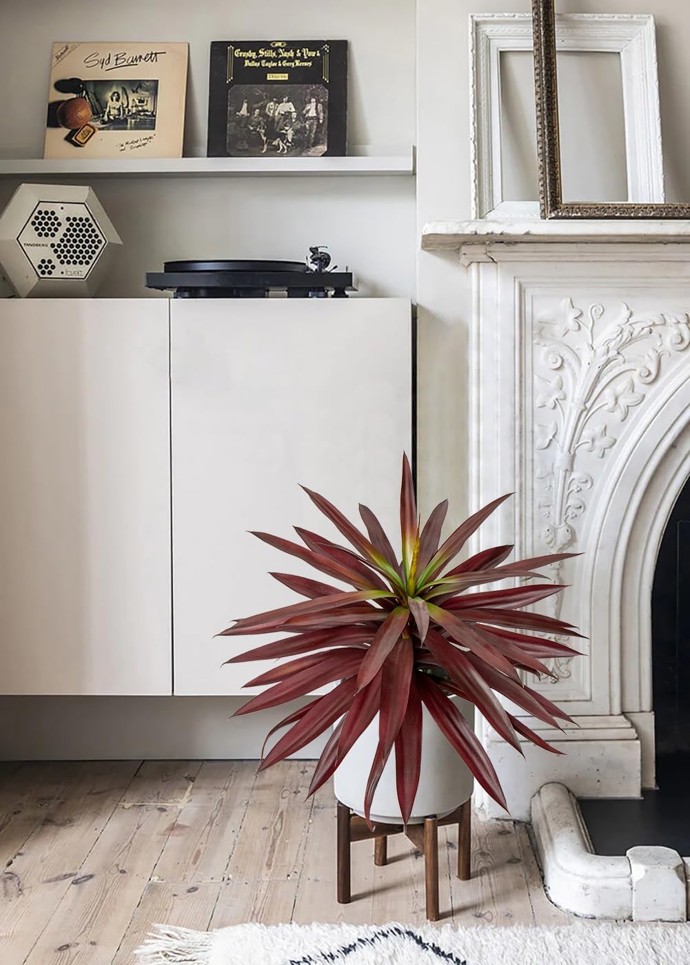 Briful Artificial Yucca Plant 173 Inch Red