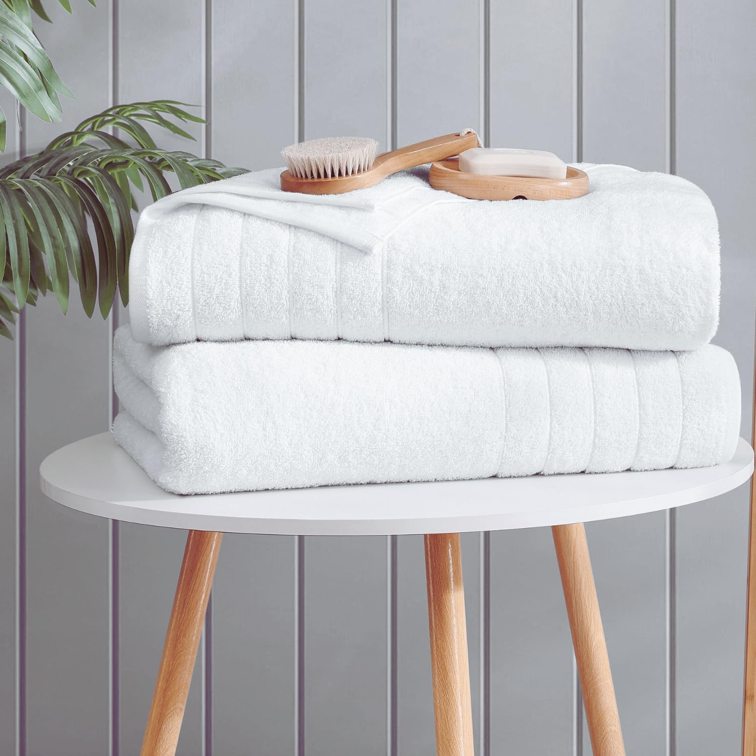 Casa Platino 100 Cotton Bath Towel Set 2 Pack