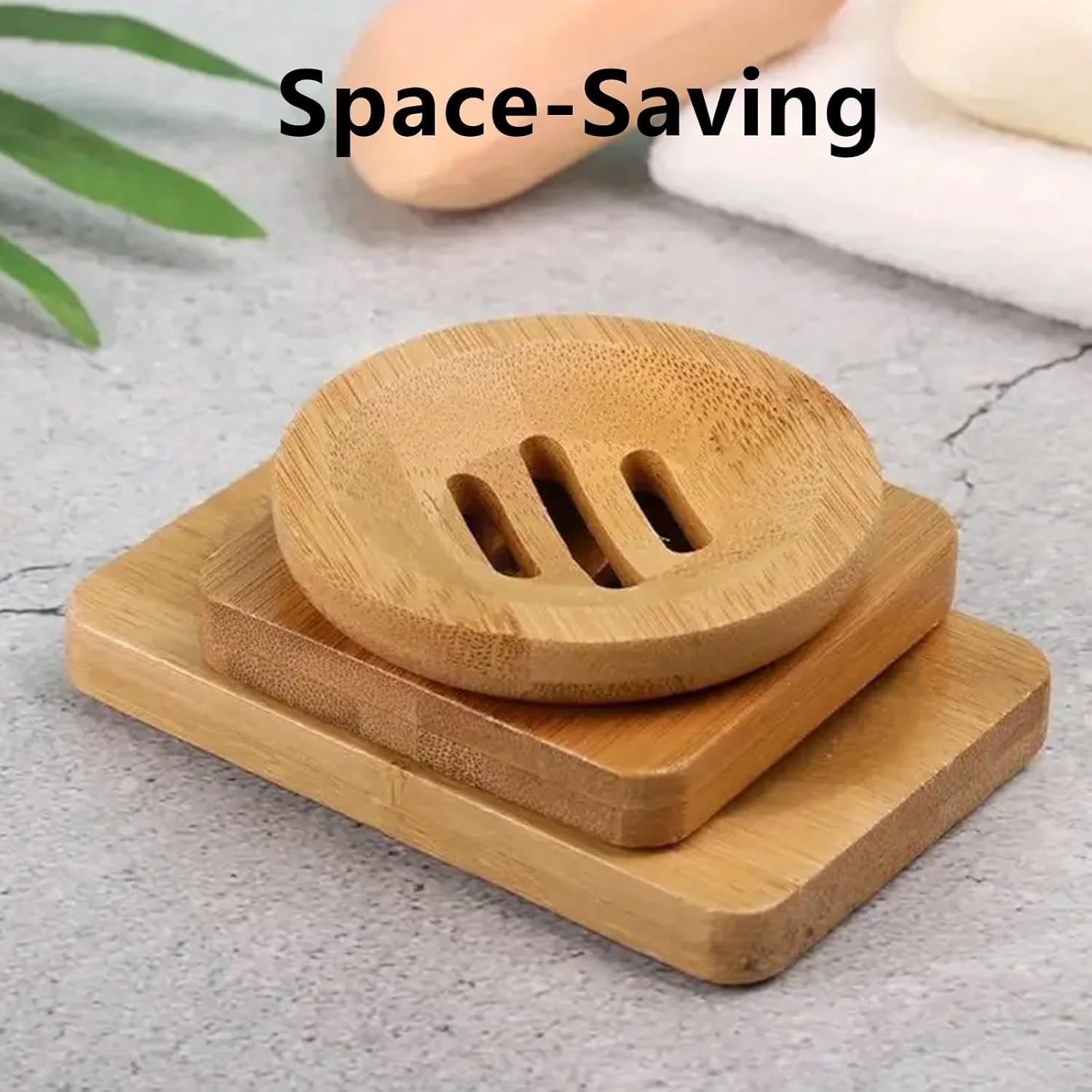 Wooden Soap Dish Holder for Bathroom 1