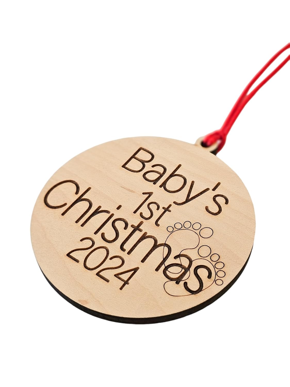 Glimmer Designs Babys 1st Christmas Ornament 2024 1