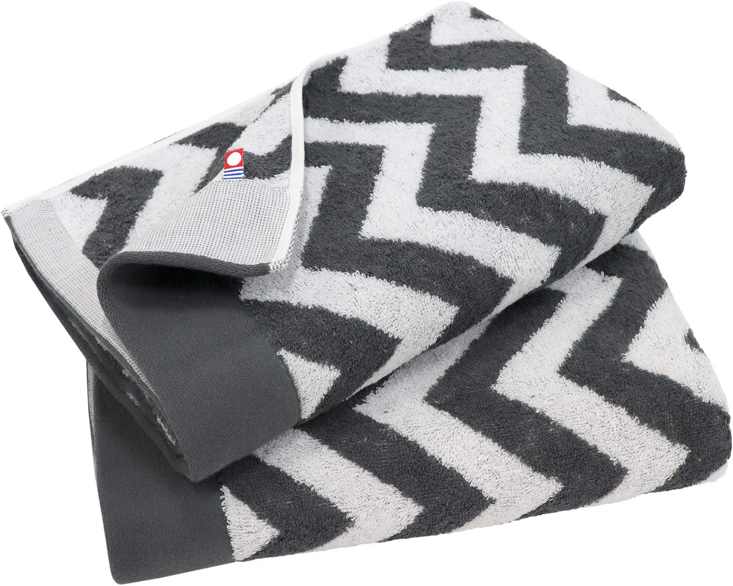 HIORIE Imabari Towel 2 Piece Set Soft Japanese Charcoal