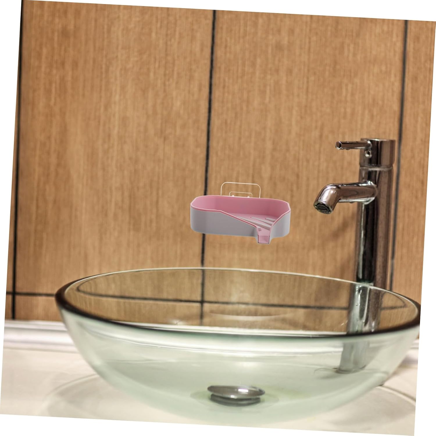 Wall Mounted Soap Holder with Drainage