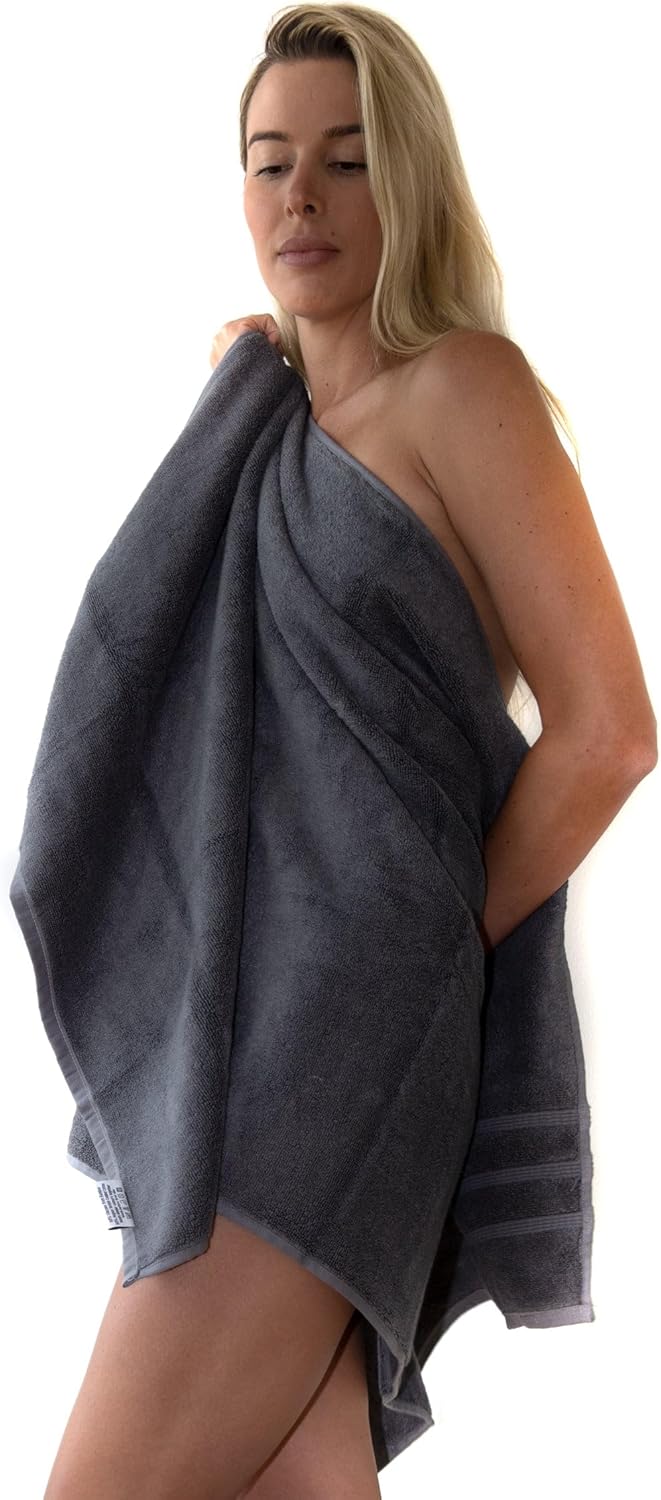 Mosobam Luxury Turkish 4-Piece Bath Towel Set