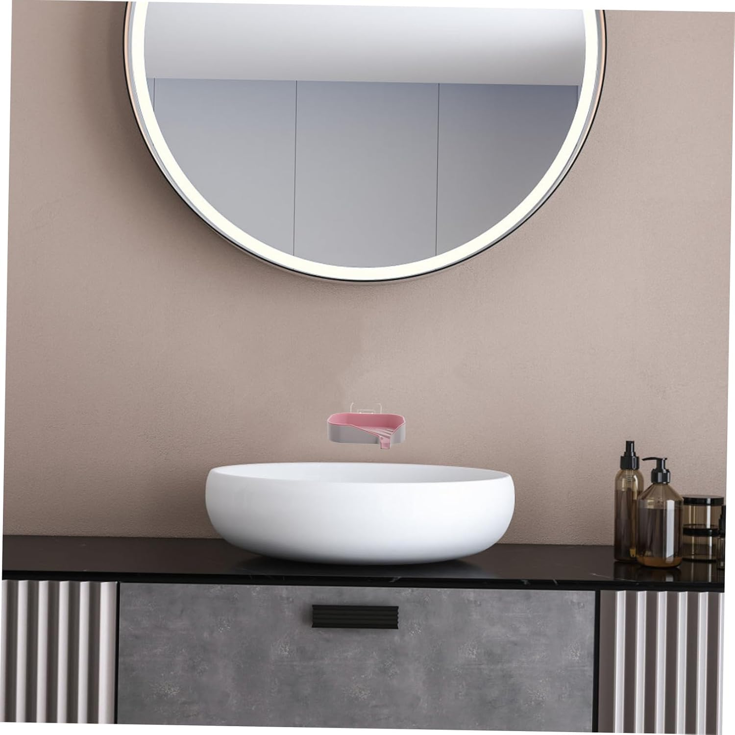 DRESSOOS Wall-mounted Soap Holder with Drainage Holes 1