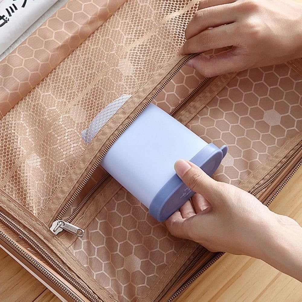 Pink Silicone Portable Soap Dish Holder