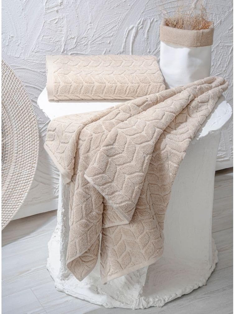 BAGNO MILANO Turkish Cotton Ultra Soft Bath Towel Set 2 pcs