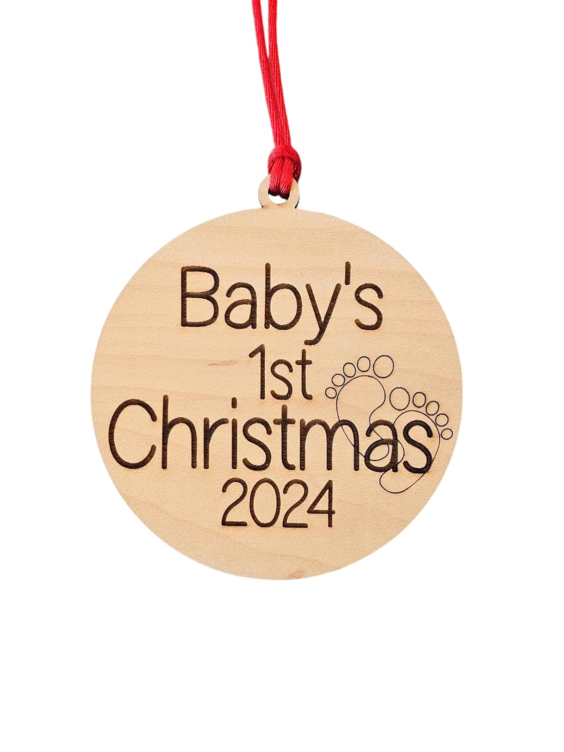 Glimmer Designs Babys 1st Christmas Ornament 2024 1