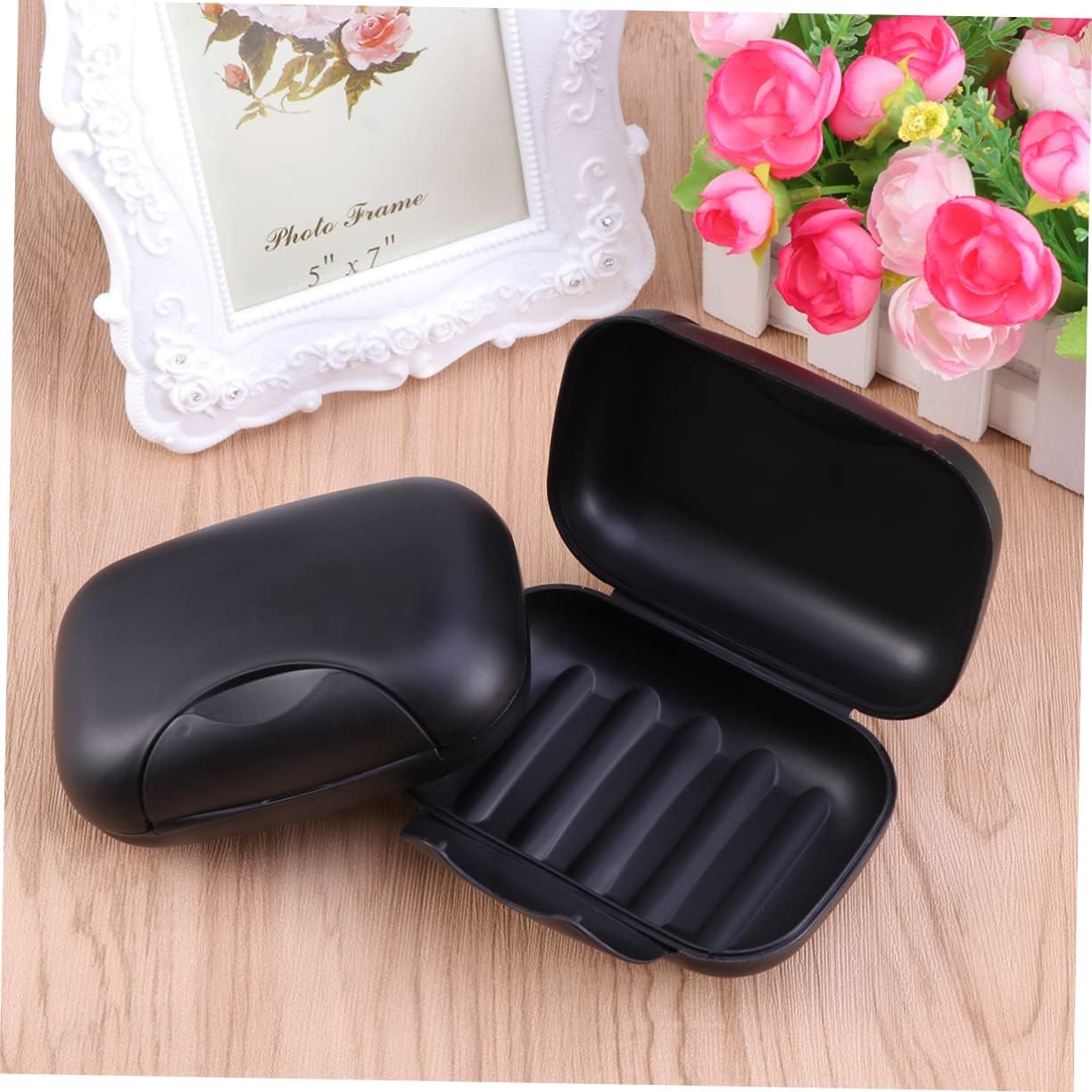 ULTECHNOVO Lockable Leakproof Soap Case for Travel