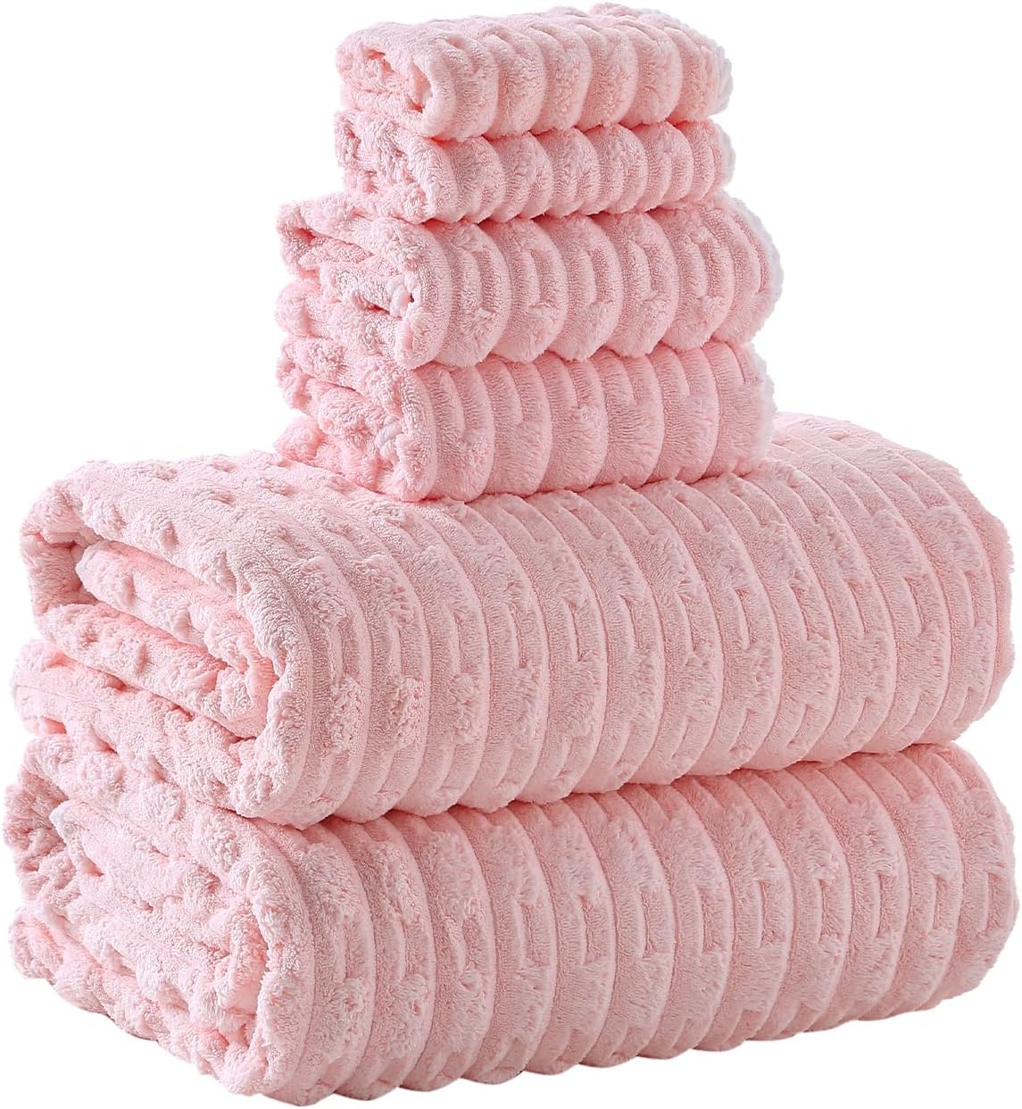 ANKING 40x80 Inch Bath Sheets Set of 6 Super Soft Quick Dry