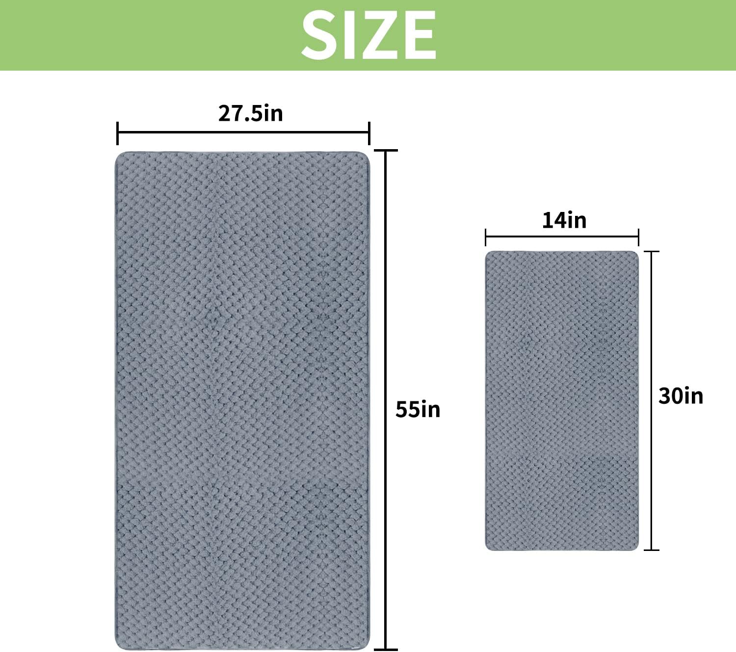 OLESTER Microfiber Bath Towels 4 Colors Set