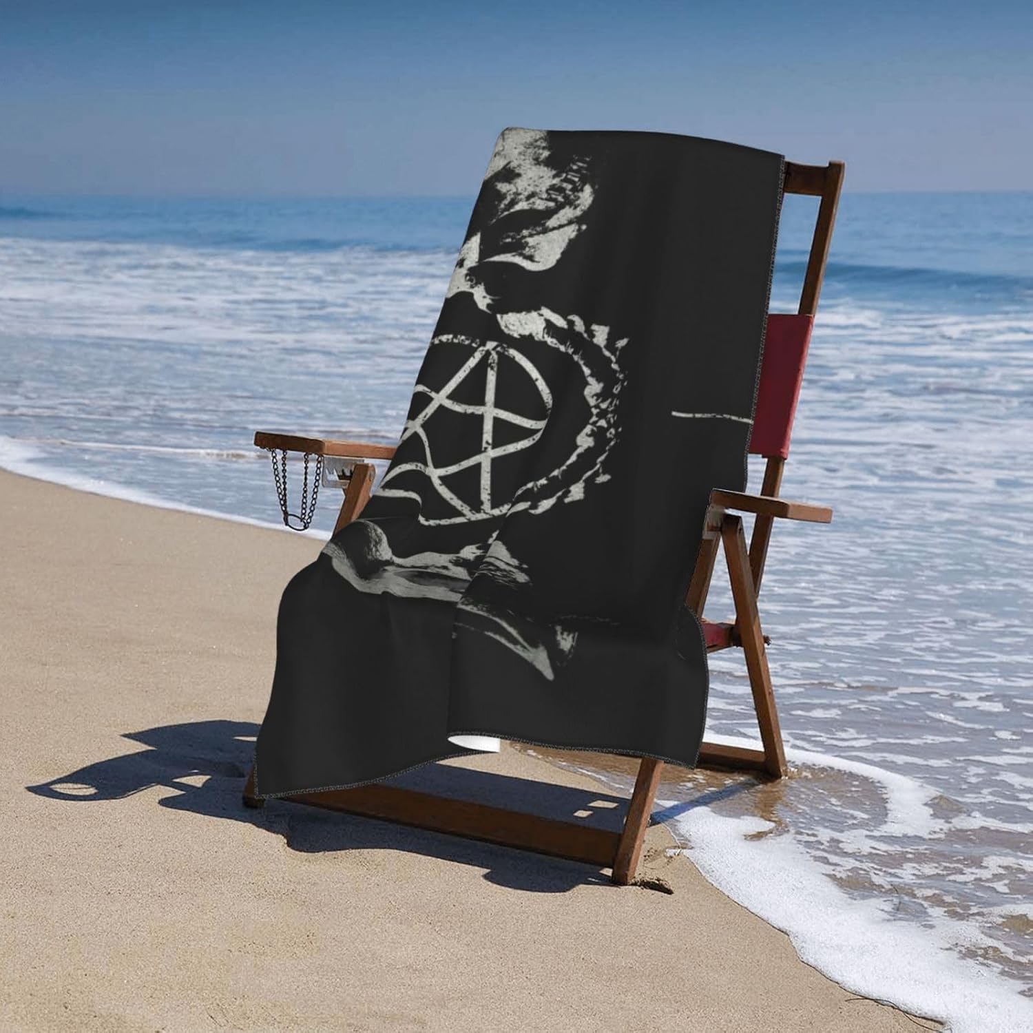 Gizmac Satanic Occult Wiccan Microfiber Bath Towel