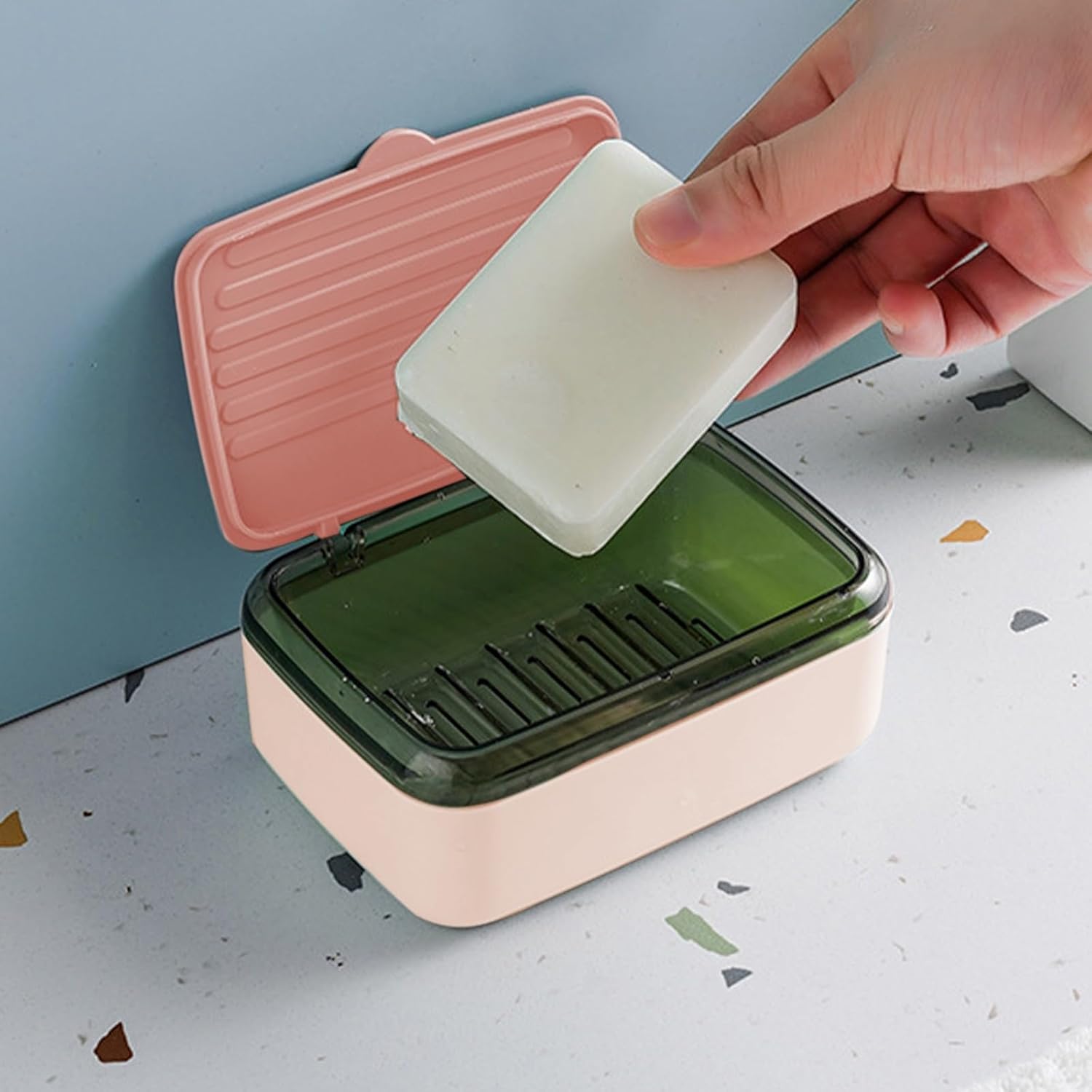 Keep Dry Soap Holder for Bathroom Shower Travel