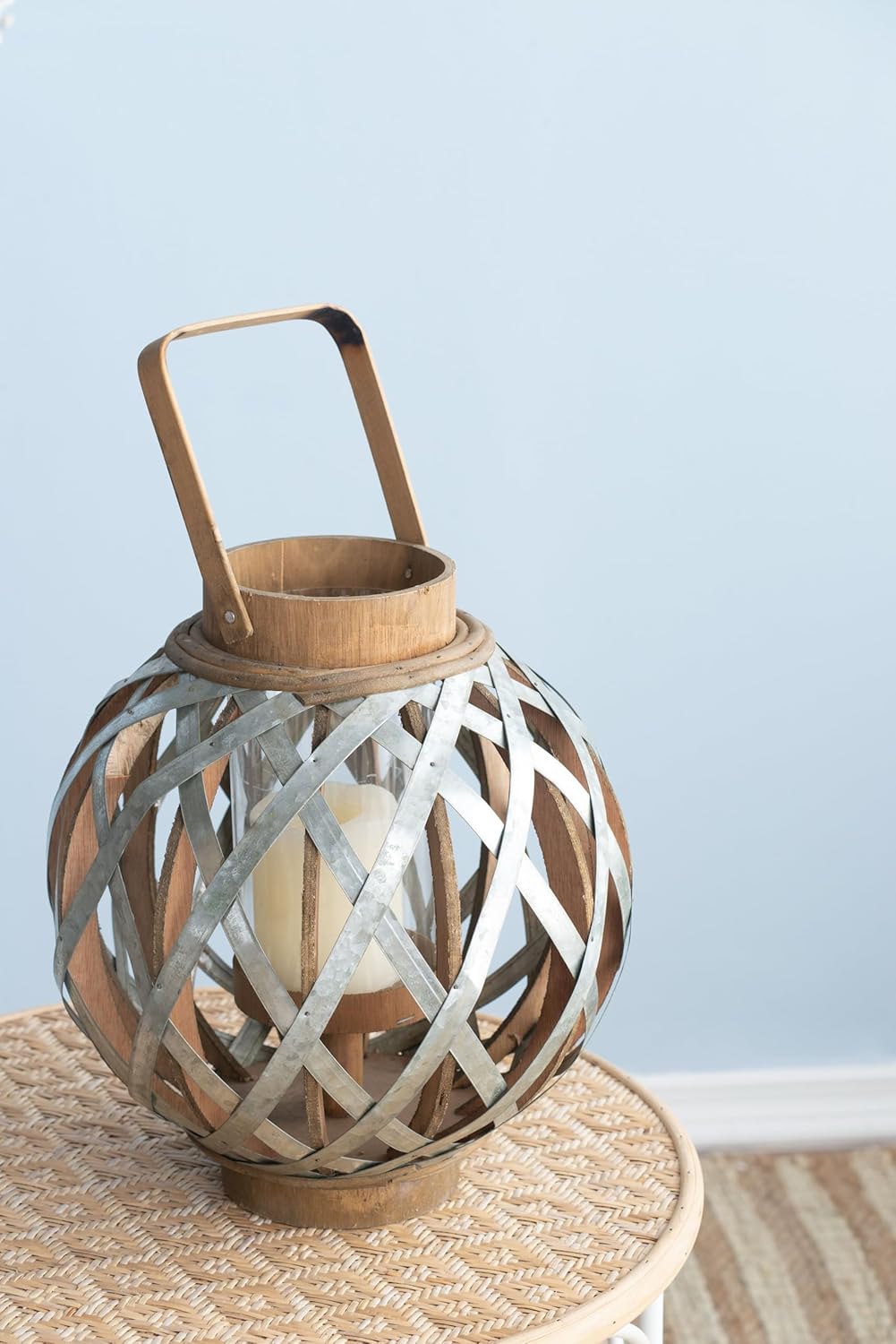 Strawberry Fairy Decorative Candle Lantern with Handle