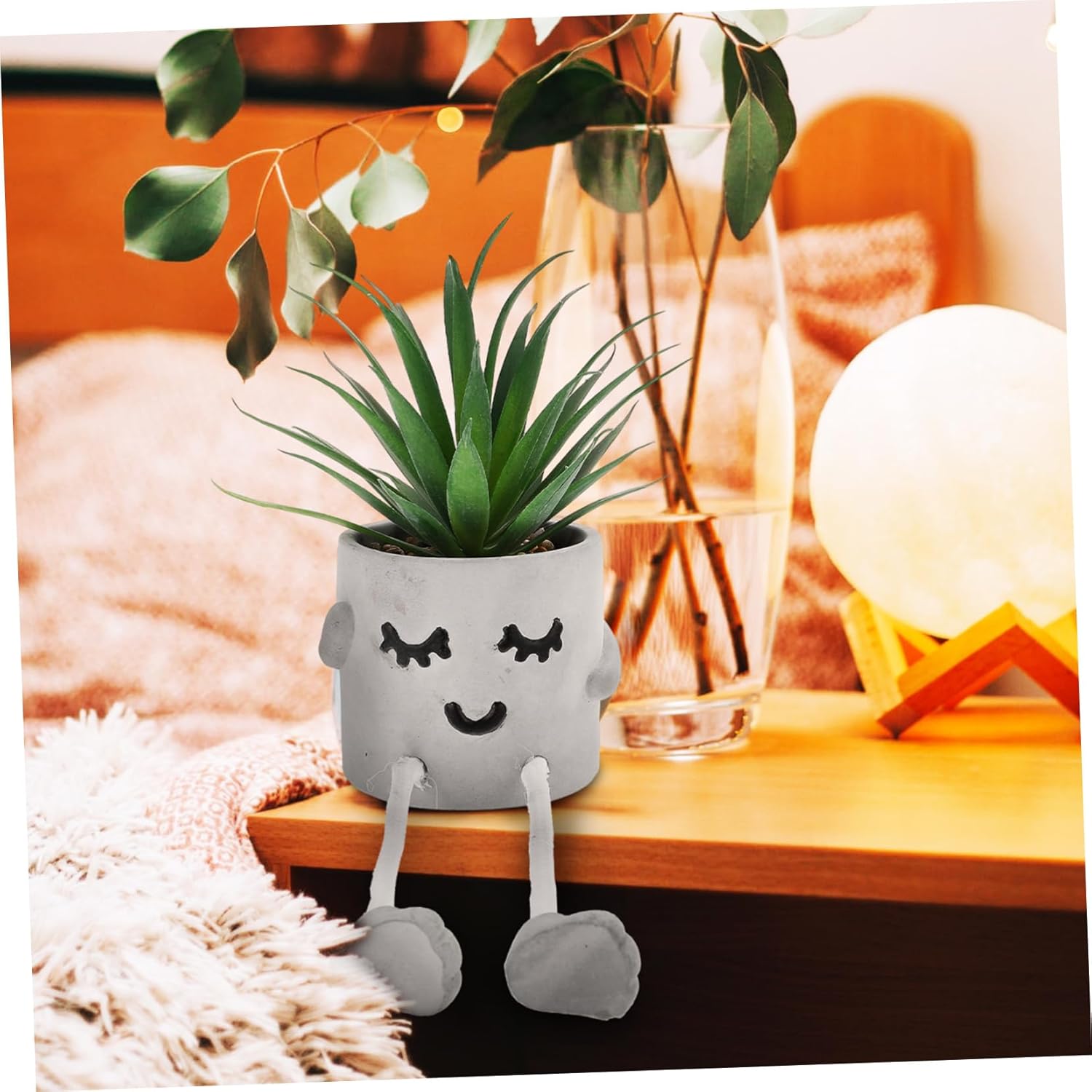 PRETYZOOM Artificial Bonsai with Hanging Leg Design 1