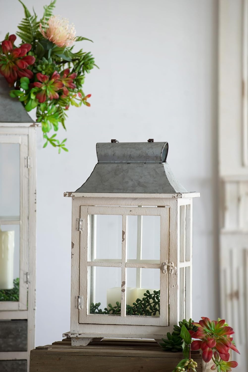 Strawberry Fairy Decorative Candle Lantern Set