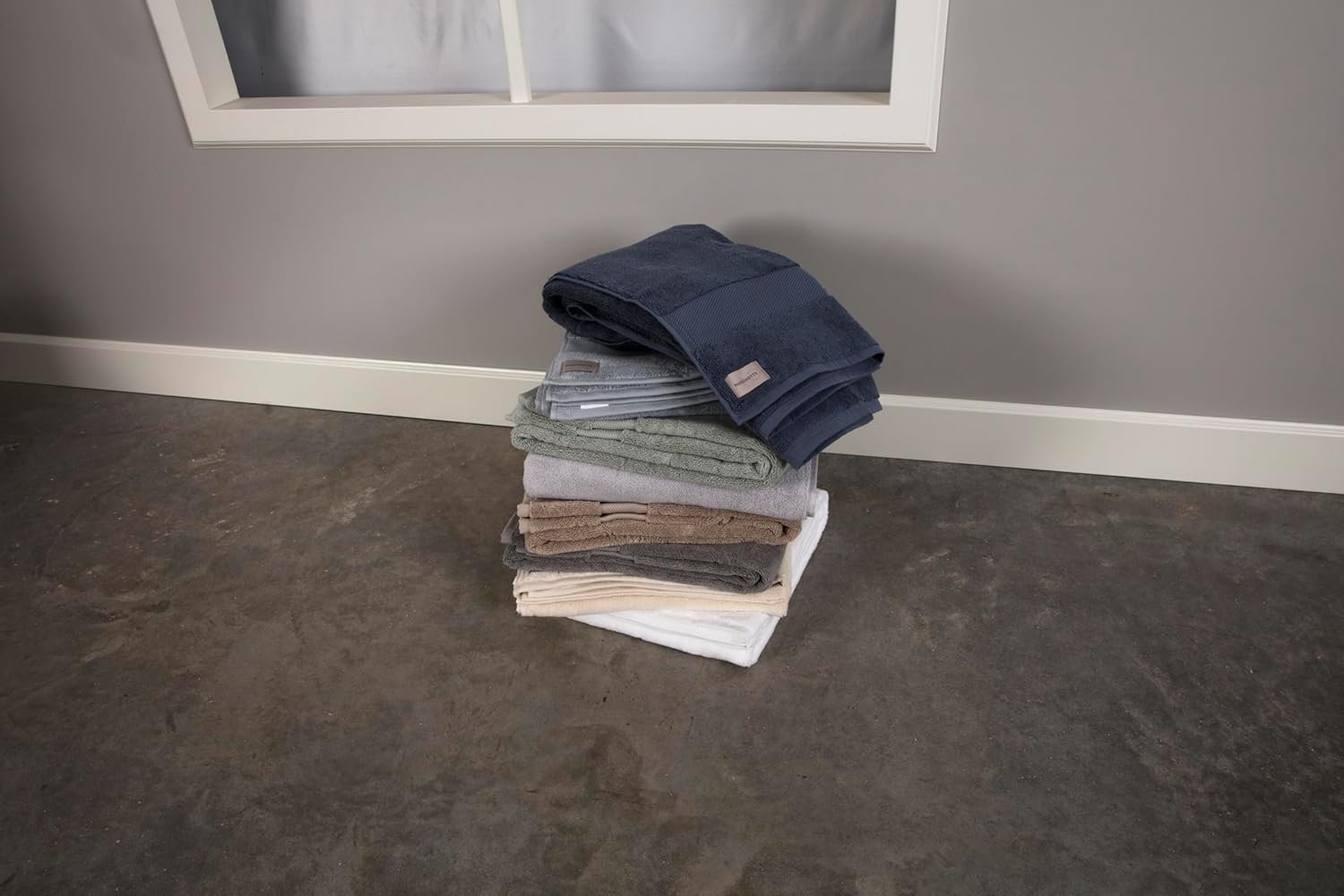 Maisonette Organic Cotton Turkish Bath Sheets - Light Brown Dune 2 Pack