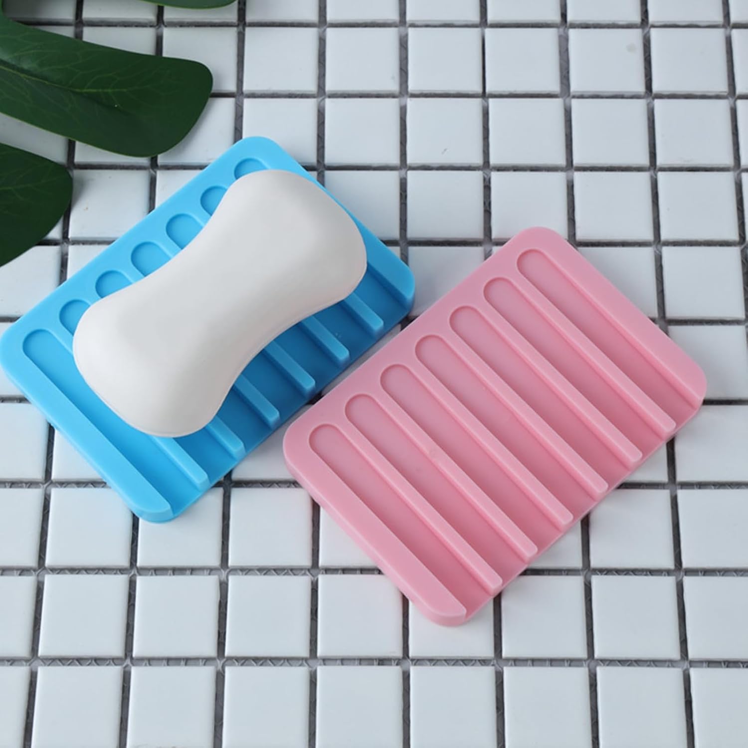 GIFZES Sink-Mounted Soap Holder Pink