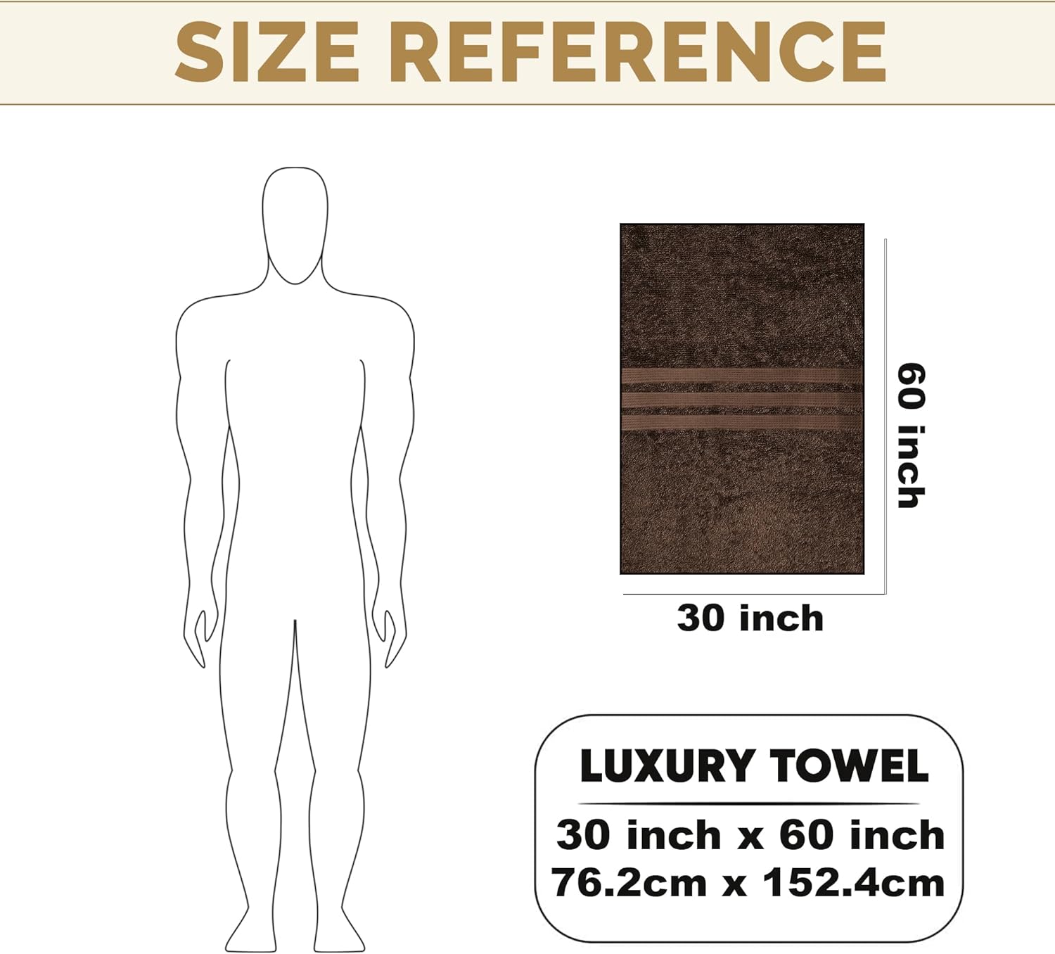 Organix Egyptian Cotton Bath Towel Set - 4 Piece 550 GSM