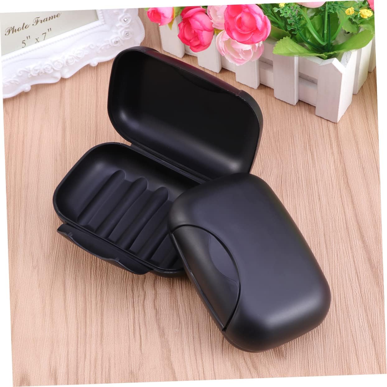 Ciieeo 2 Pack Portable Soap Dish for Travel Camping