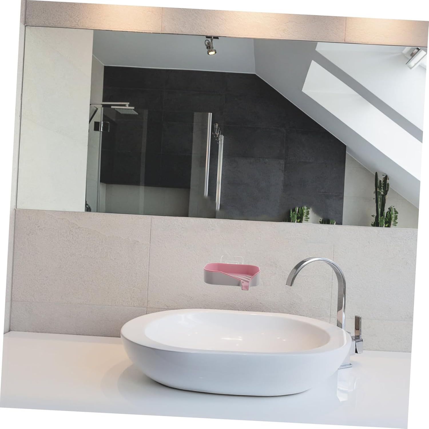 Wall Mounted Soap Holder with Drainage