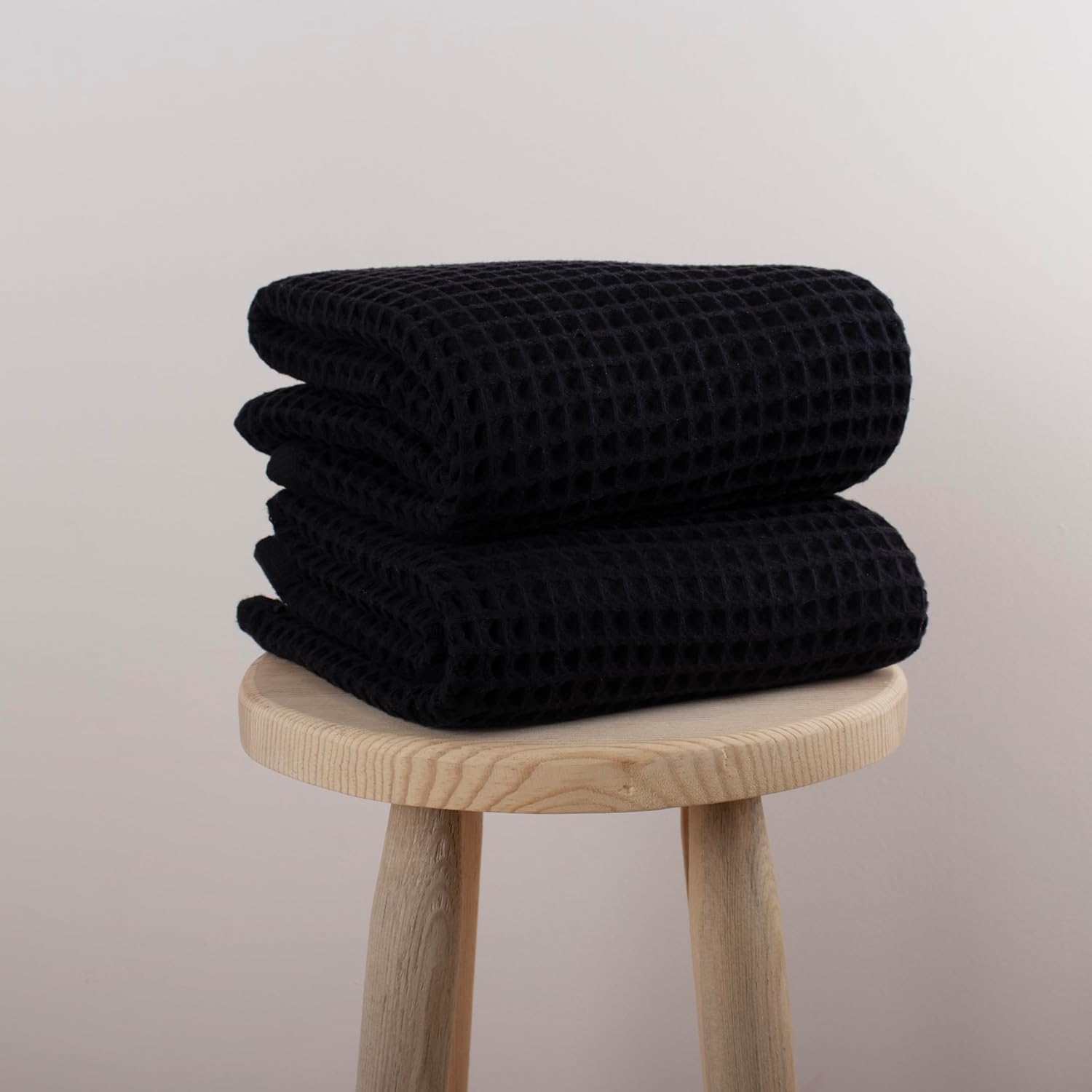 Pskl Turkish Cotton Waffle Bath Towels Pack of 2