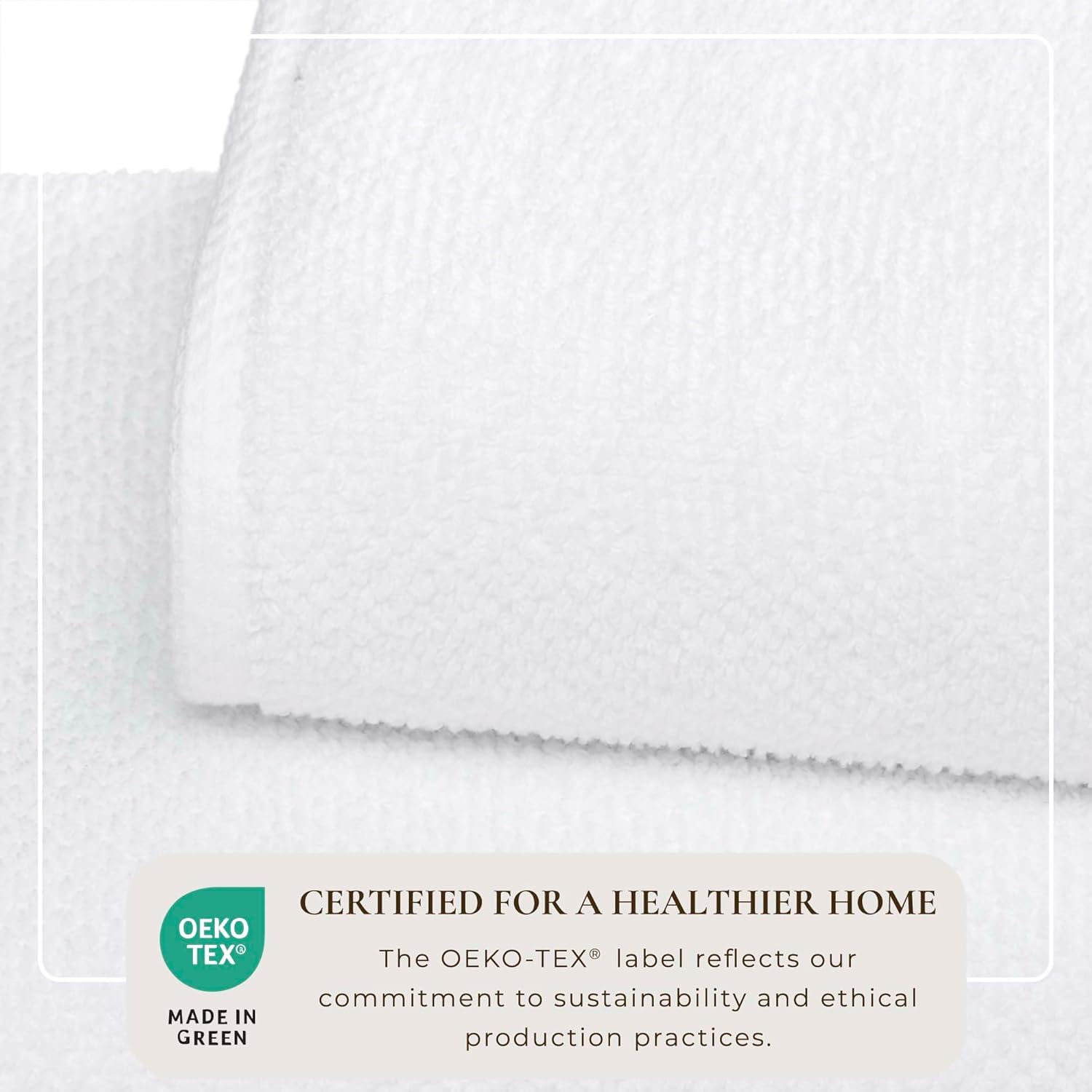 Great Bay Home White Bath Towels 4 Pack 1