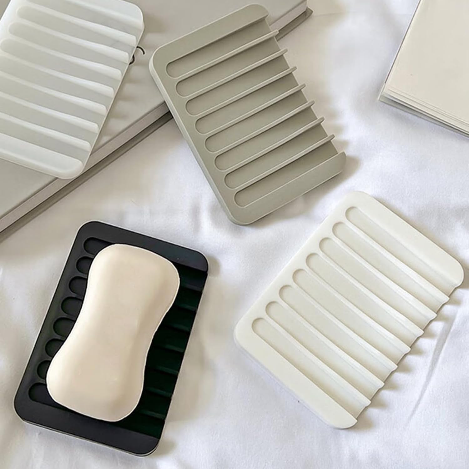 Lamphle Creative Design Soap Dish Sink Mount Holder
