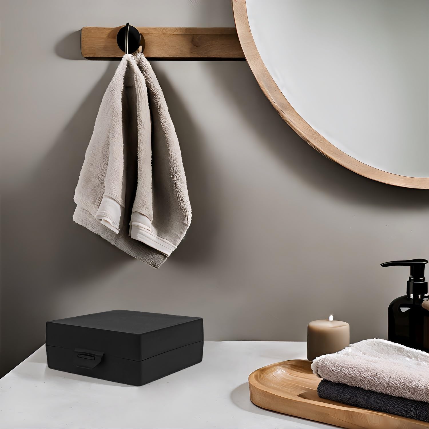 Elimeta Soap Holder 2 Pack - Waterproof Travel Case with Lid