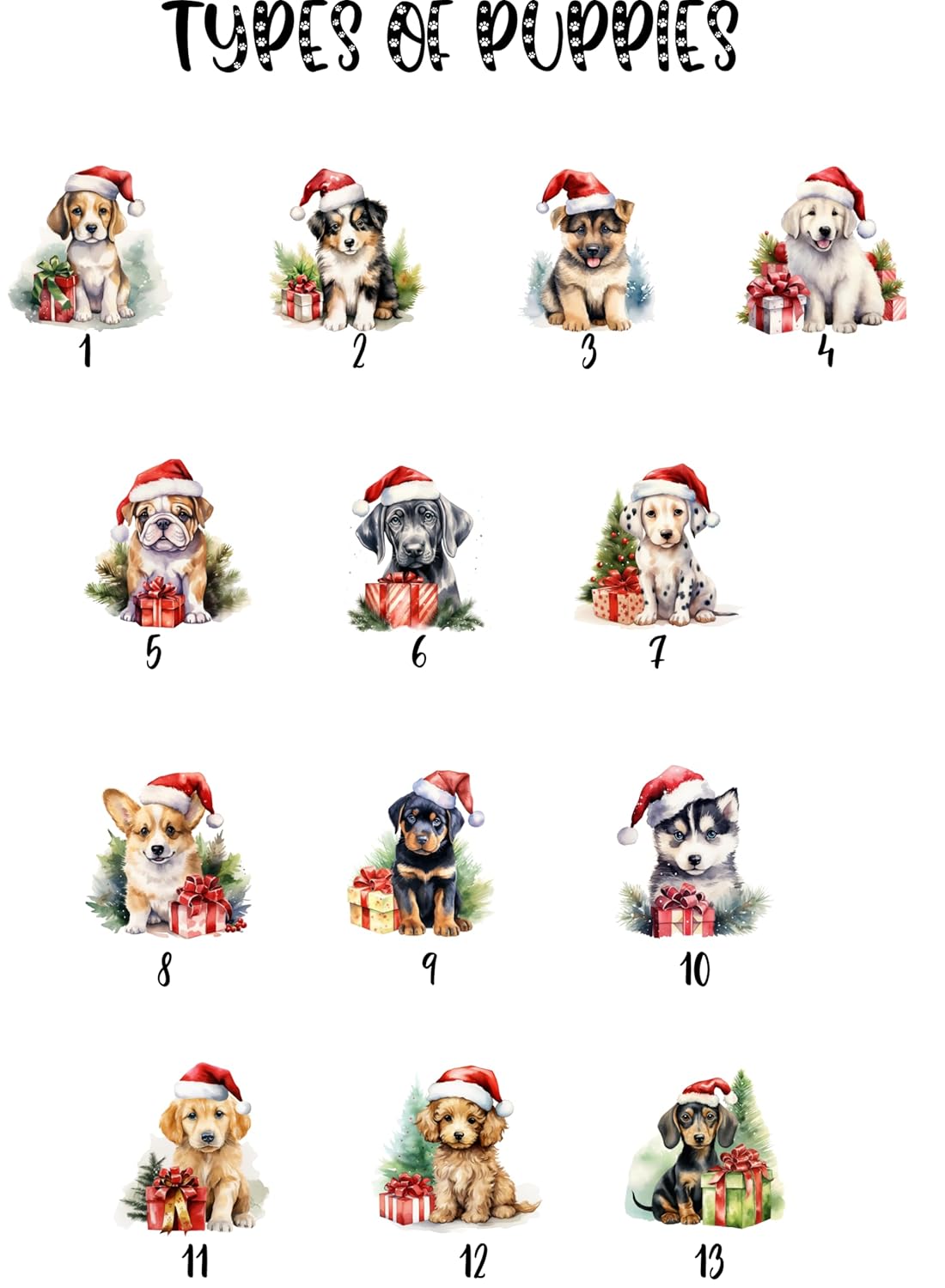 Spang Gang Golden Retriever Custom Puppy Ornament