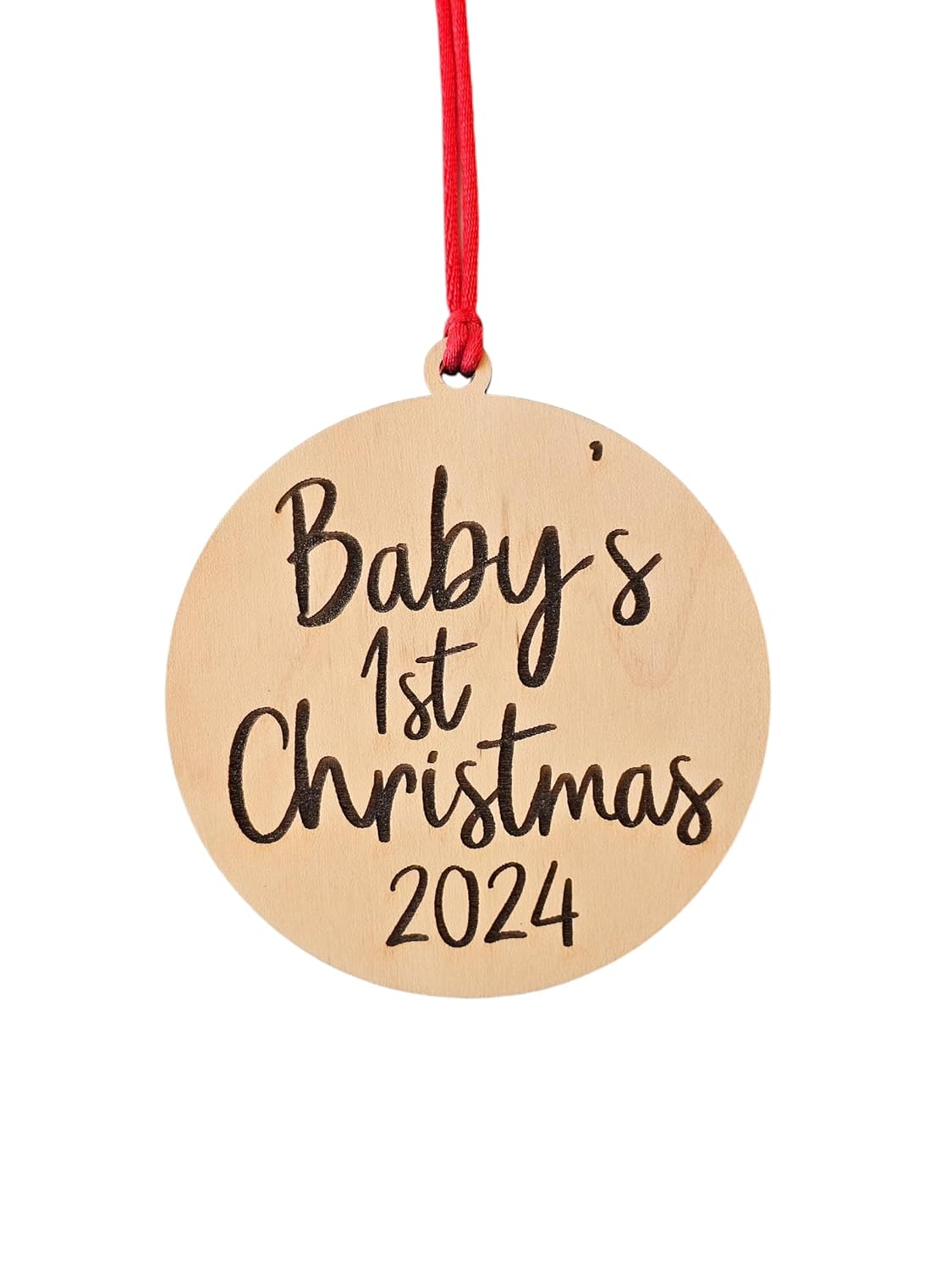 Glimmer Designs Babys 1st Christmas Ornament 2024