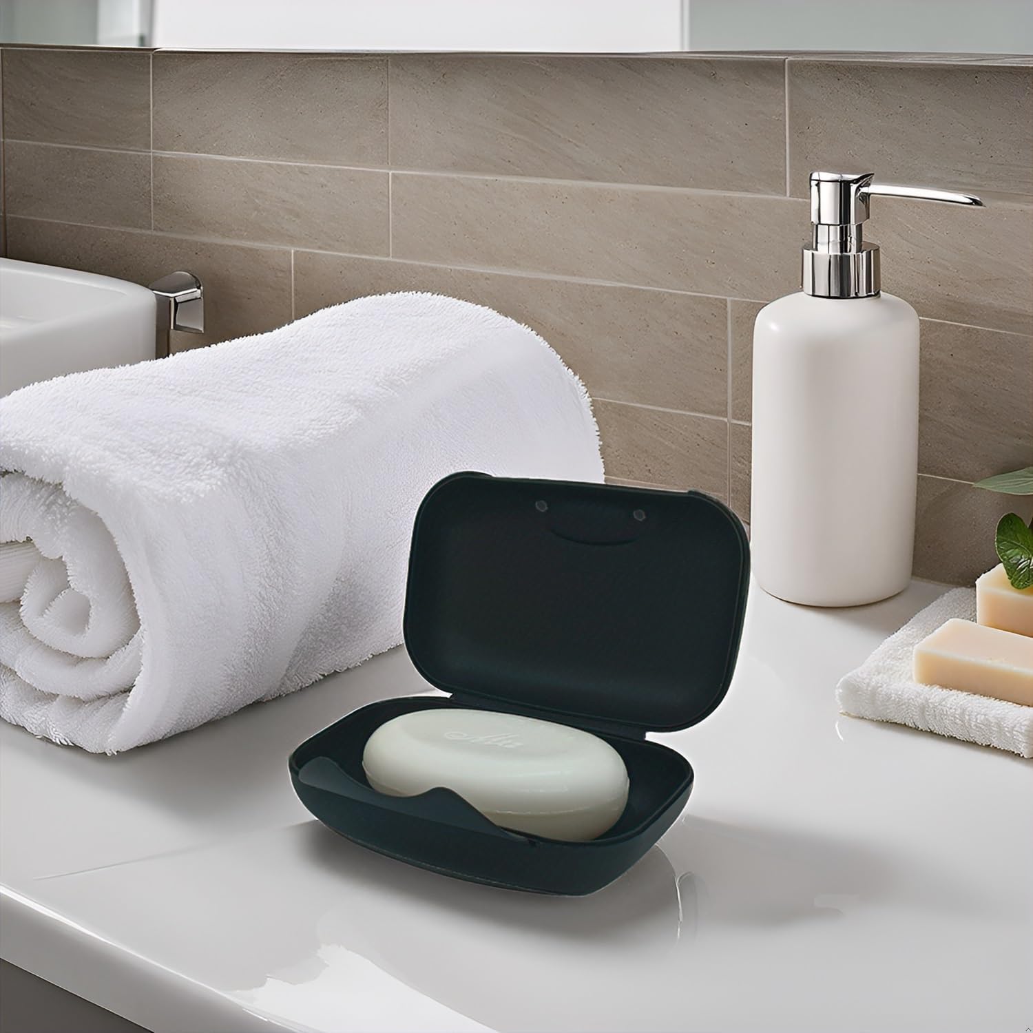 Vonpri Travel Soap Case Bar Holder Container
