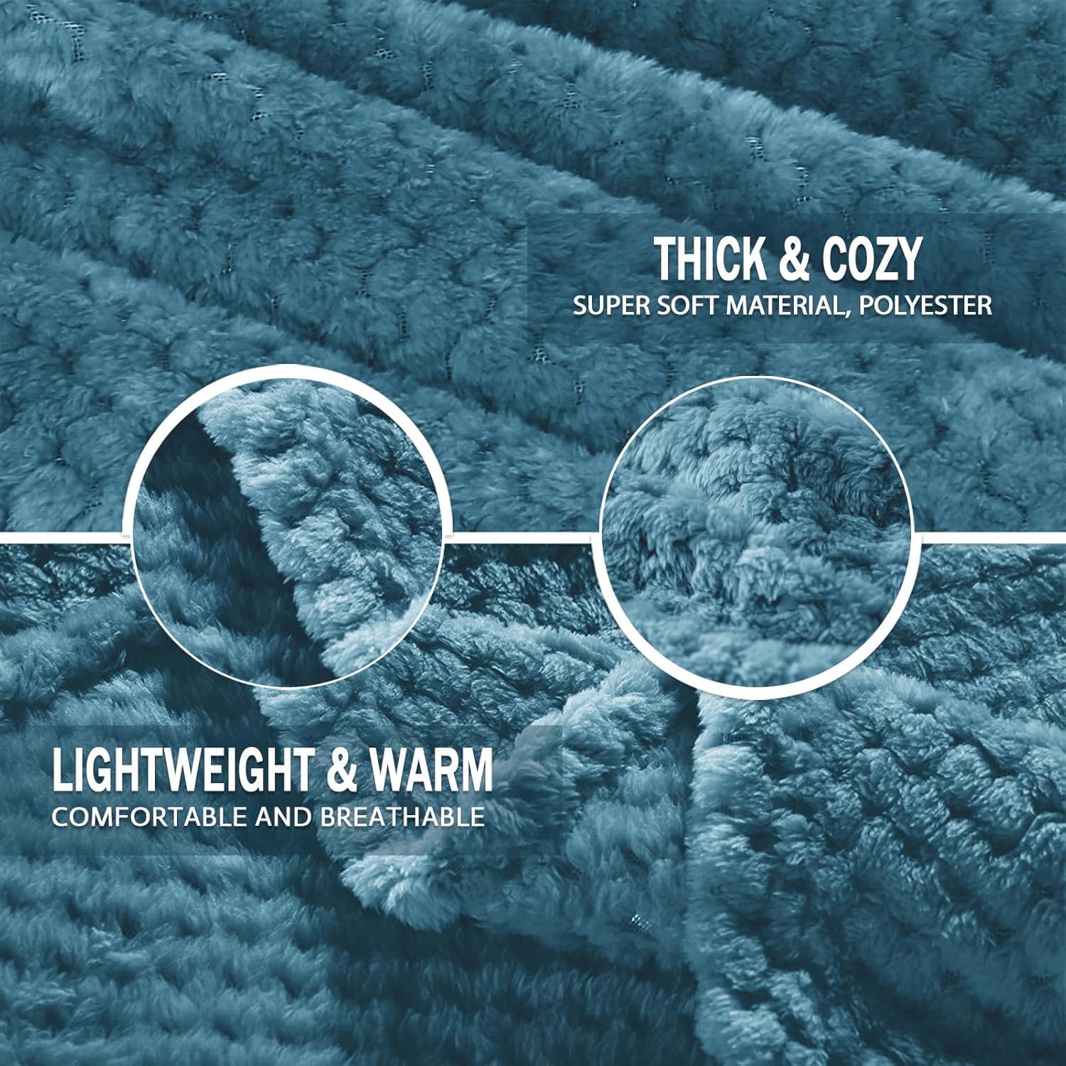 2-Pack Microfiber Bath Towels - Ultra Soft 3X Absorbency
