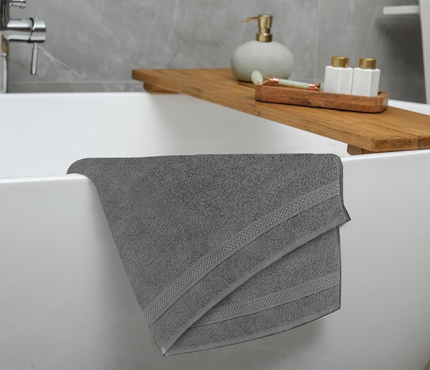 A1 Home Collections 30x54 Bath Towel Set of 4