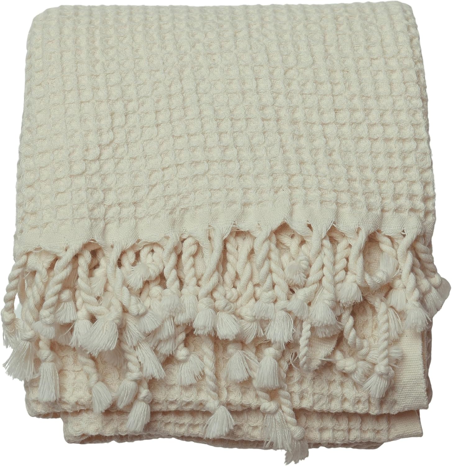 Pskl Turkish Organic Cotton Waffle Bath Towel