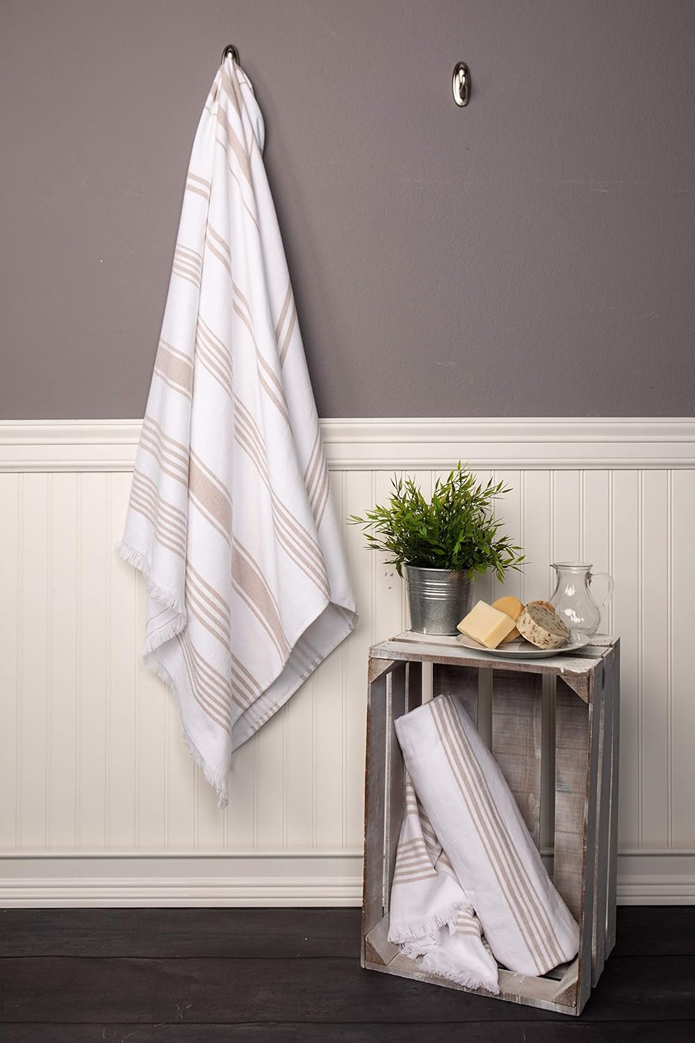 Sticky Toffee Turkish Hammam Towel - 65x35 in