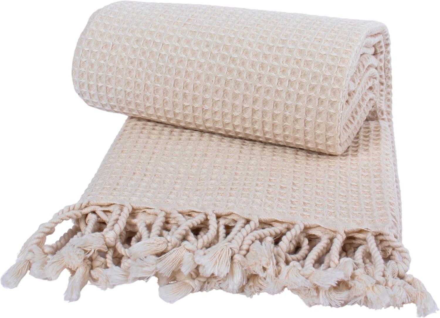 Pskl Turkish Organic Cotton Waffle Bath Towel