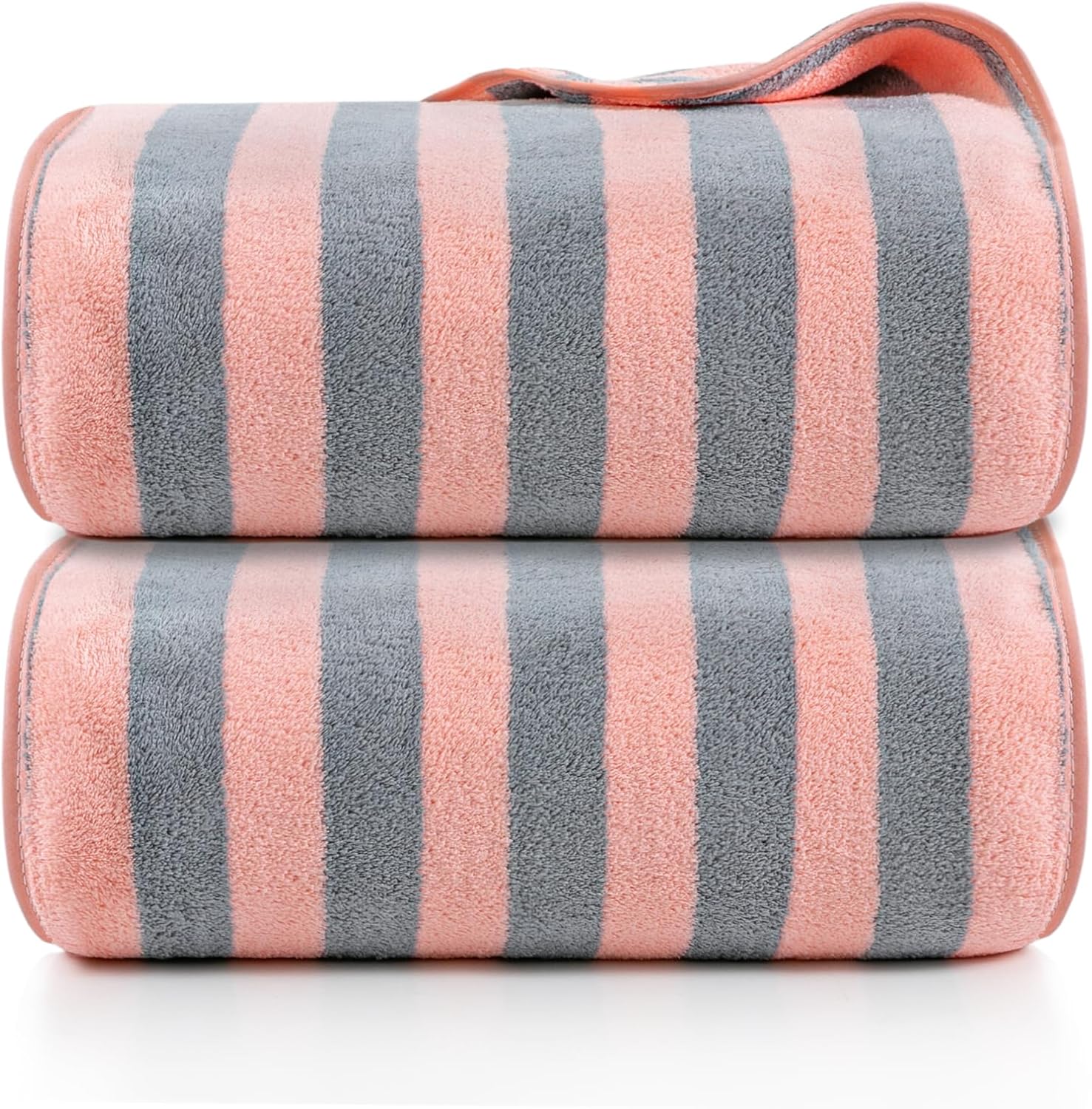 OLESTER Oversize Microfiber Bath Towel Set 1