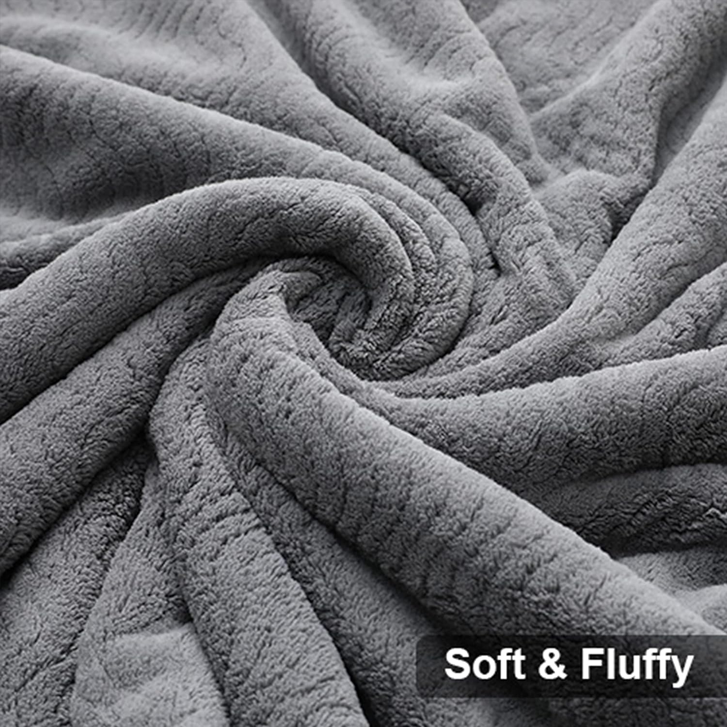 Smuge Ultra Soft Microfiber Bath Towel Set of 4