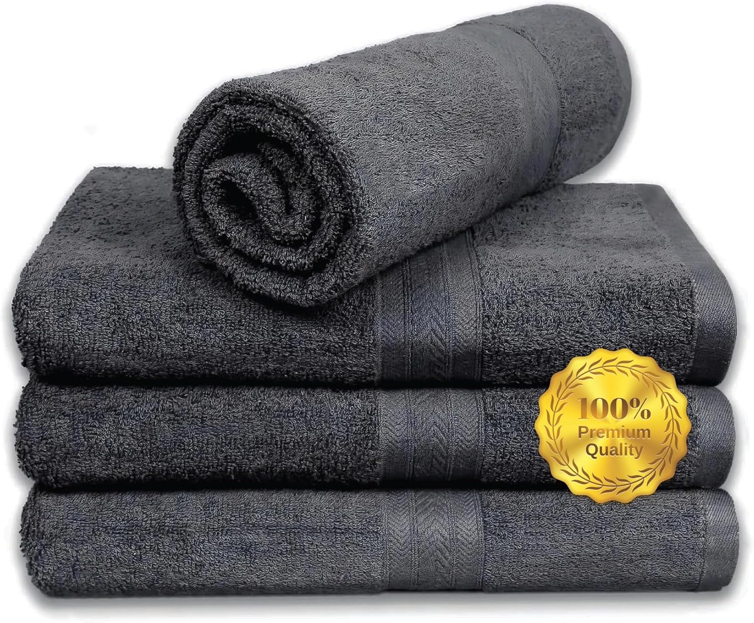 Luxury 100 Cotton Bath Towels Set of 4