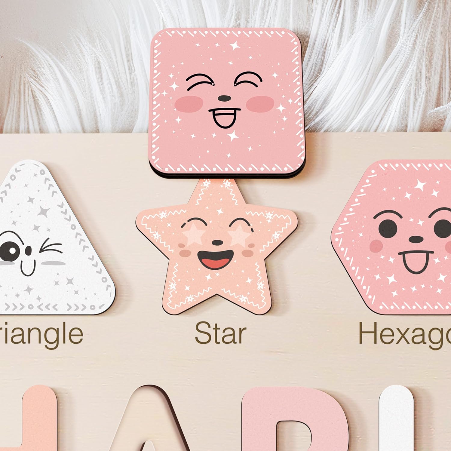 Personalized Wooden Name Puzzle for Kids Custom Toy